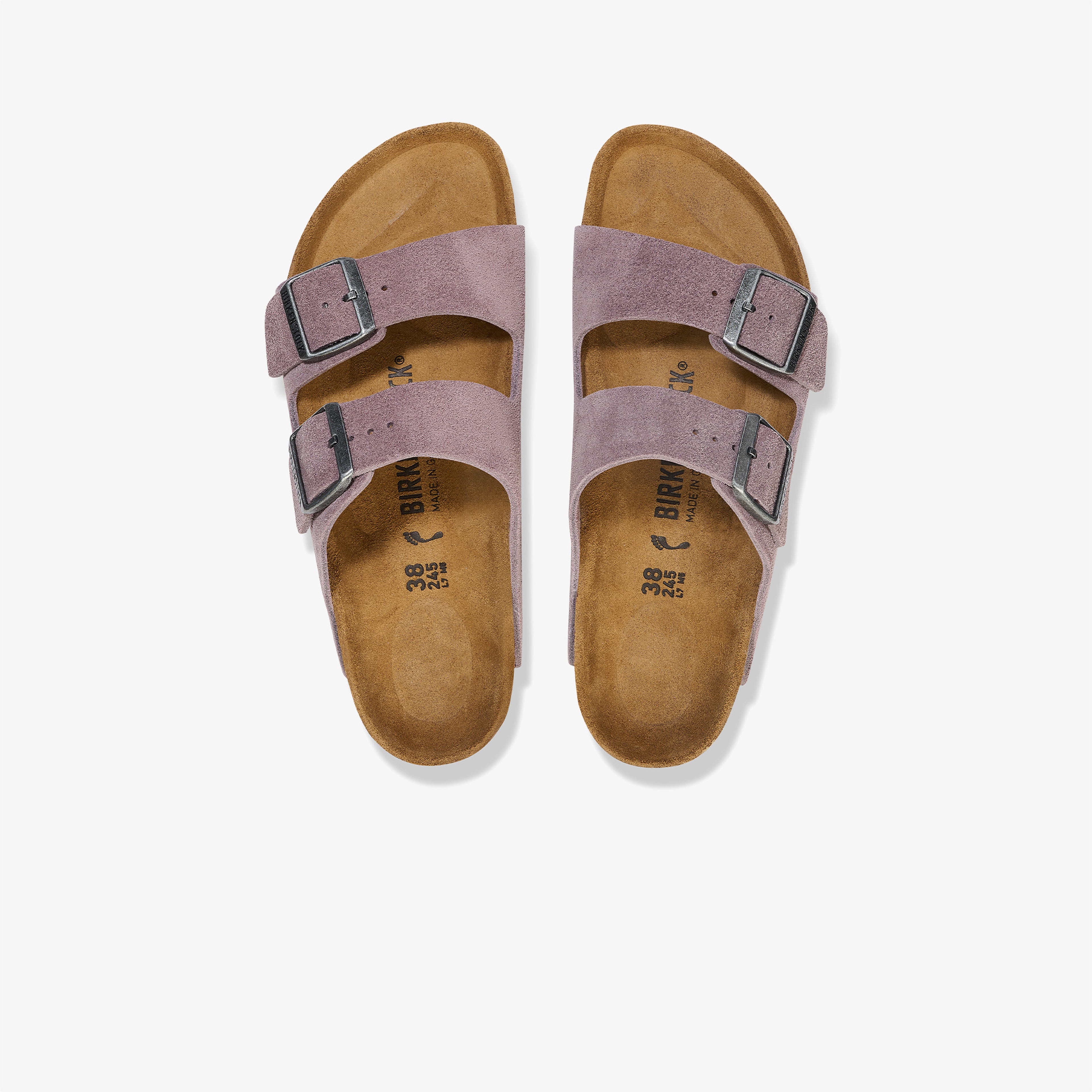 Birkenstock Arizona Vl Erkek Mor Terlik