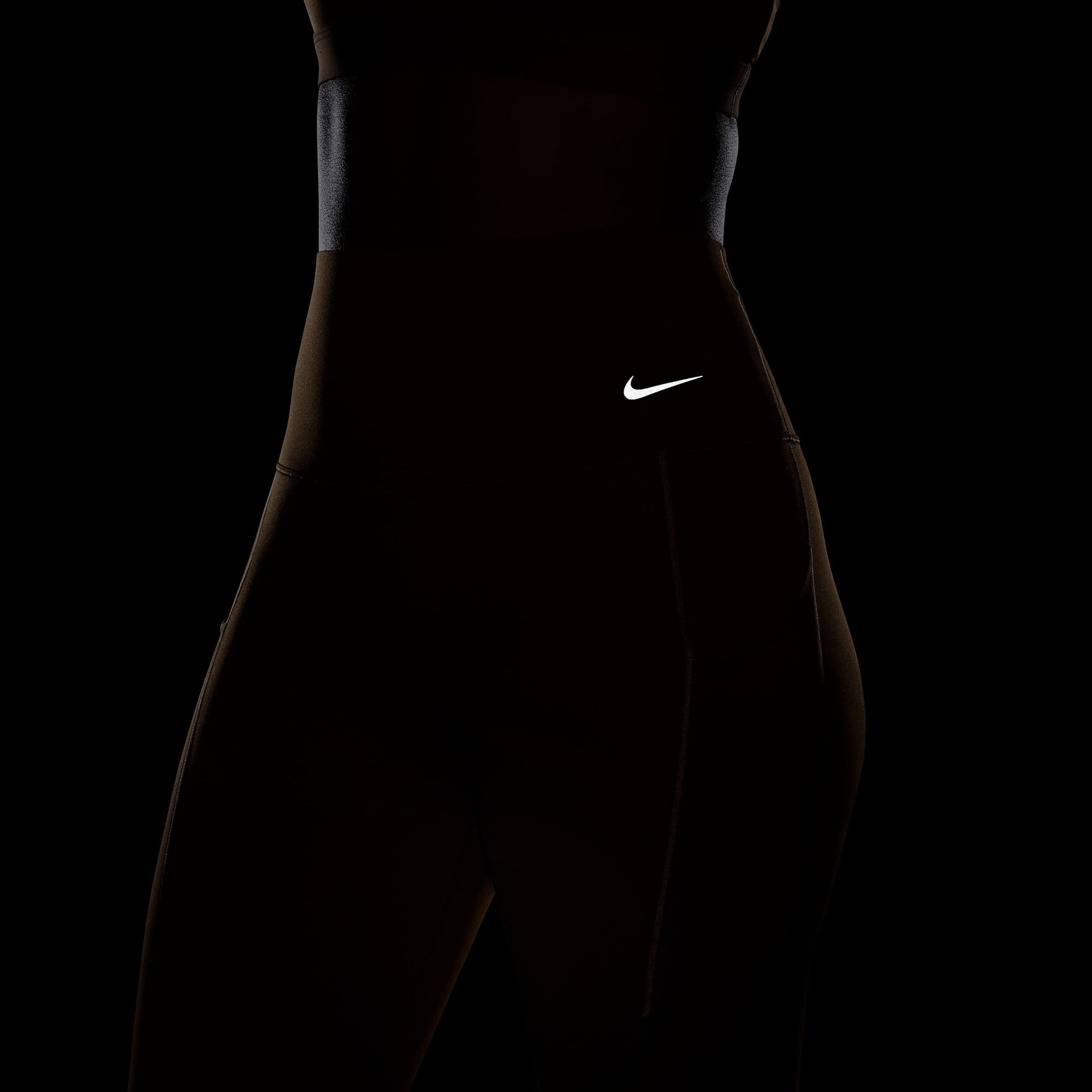 Nike Dri-Fit Universa Kadın Kahverengi Tayt