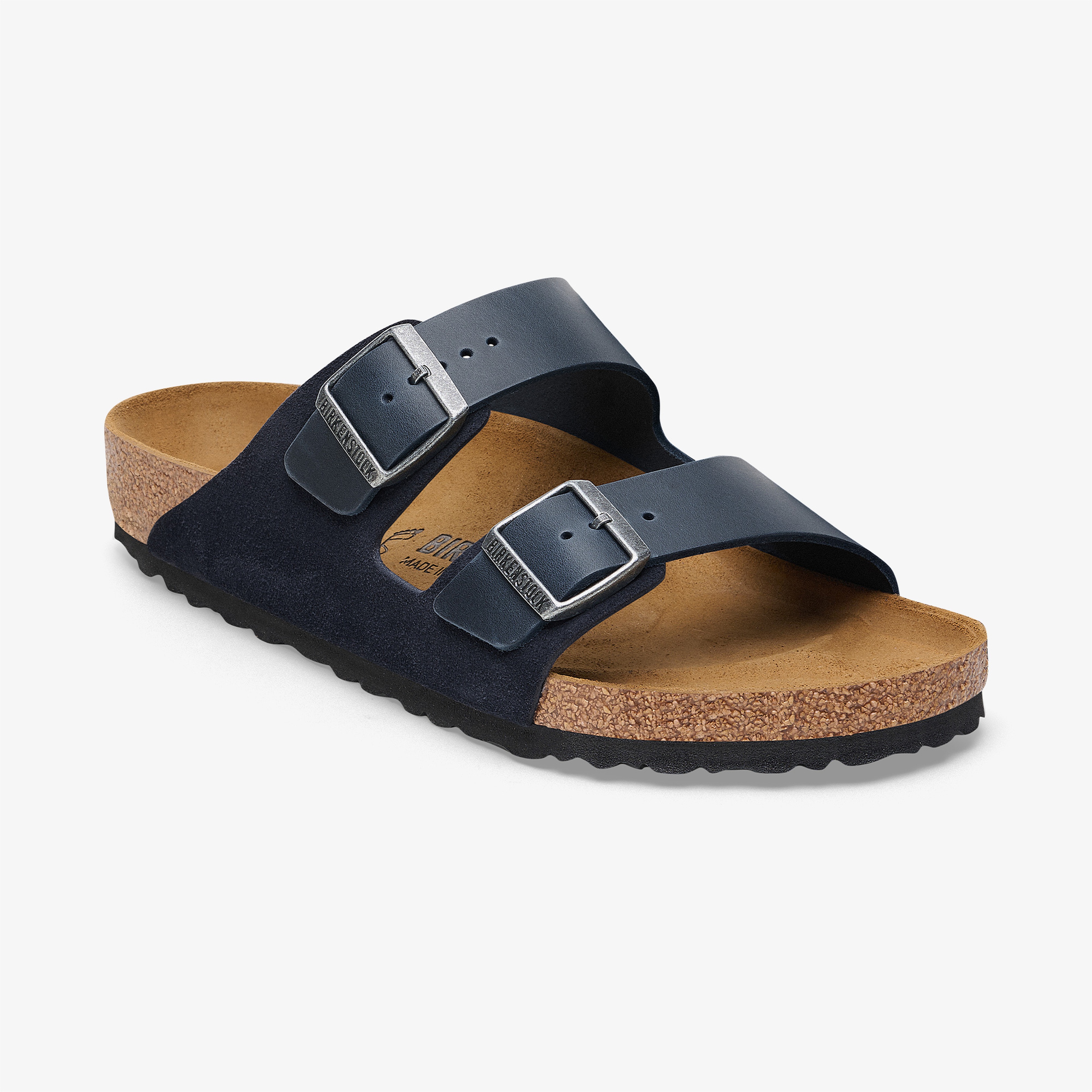 Birkenstock Arizona Vl Leoi Erkek Mavi Terlik