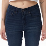 Levi's 724 High Rise Straight Burnt Bridge Kadın Koyu Mavi Jean