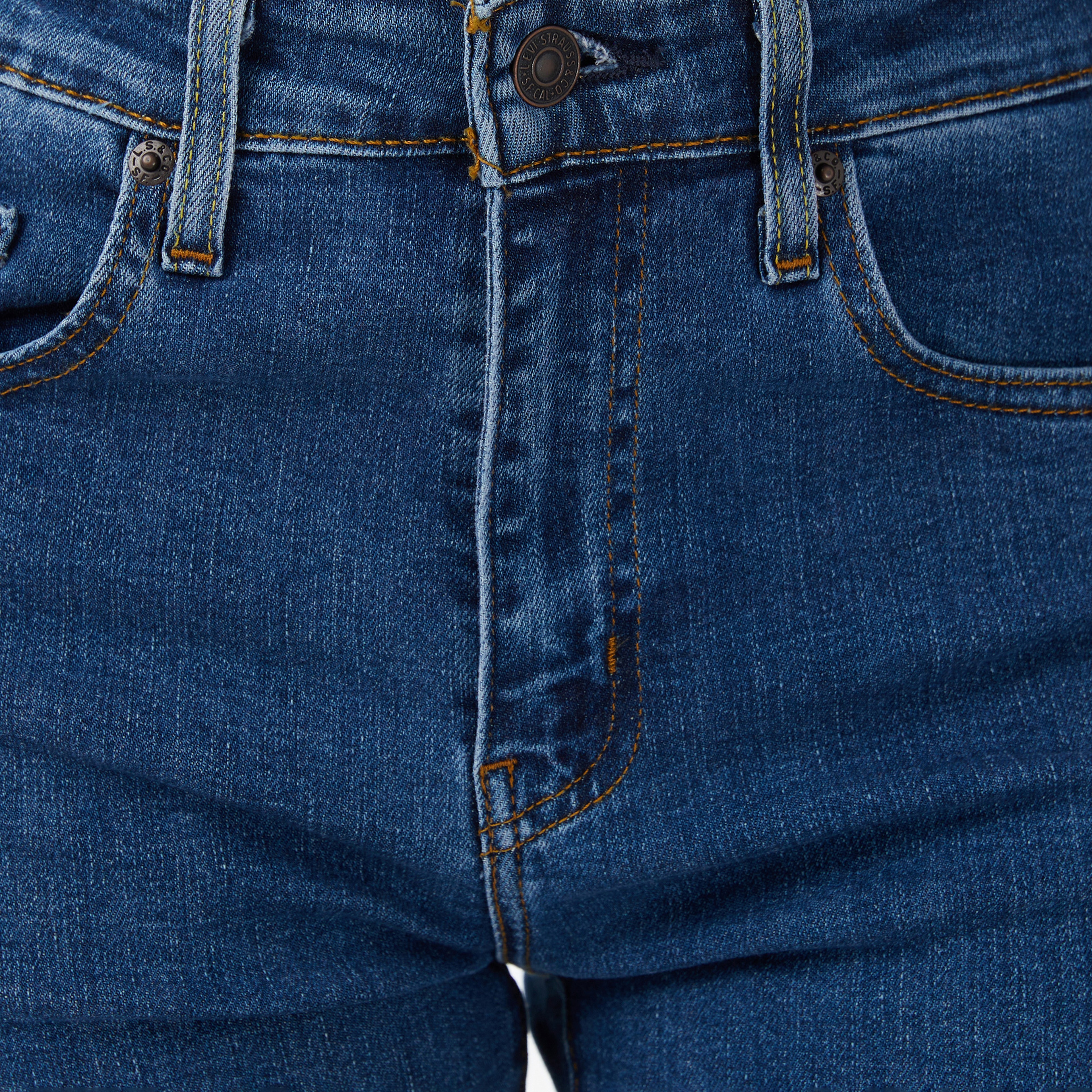 Levi's 725 High Rise Bootcut Triangle Exploration Kadın Mavi Jean
