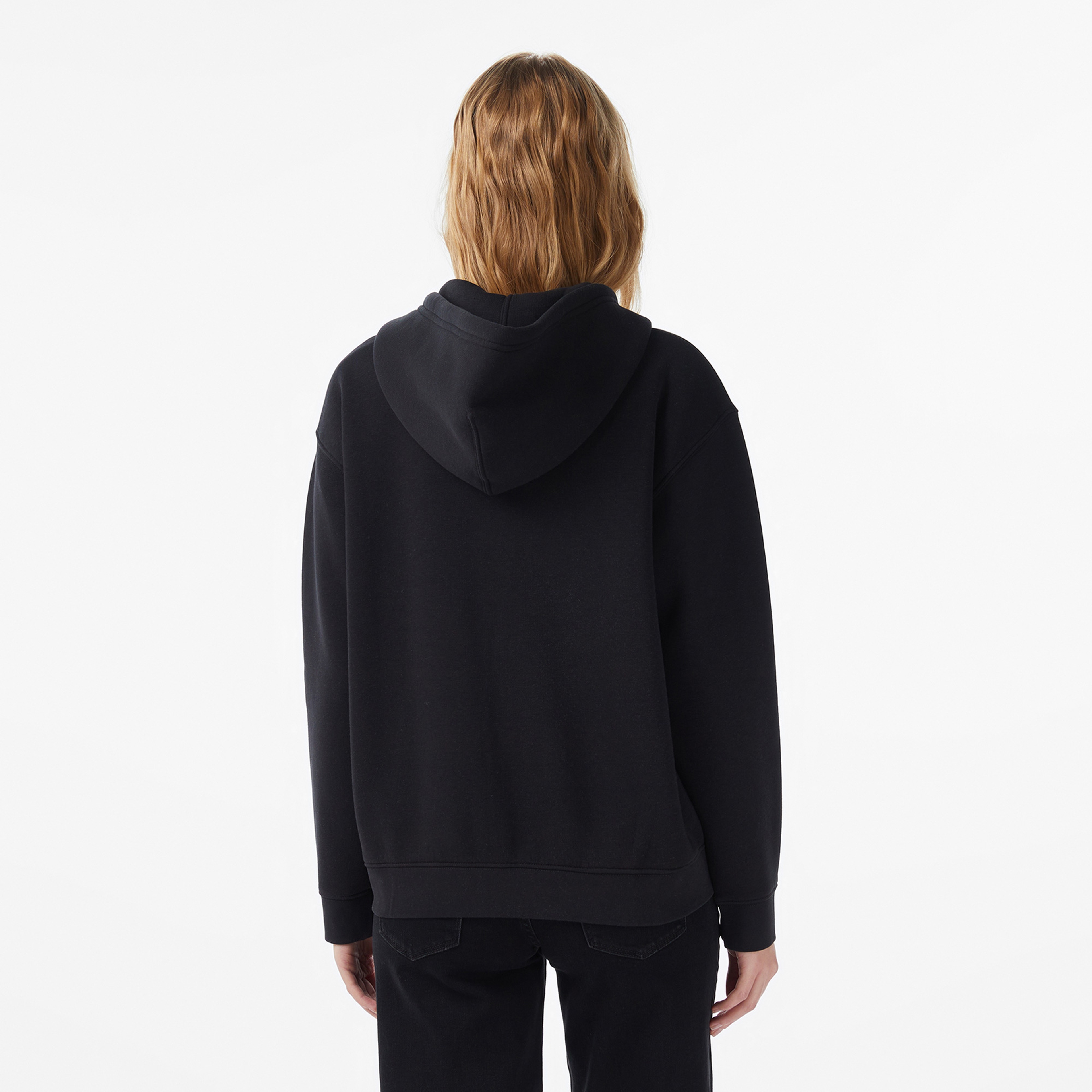 Levi'S Everyday Zip Caviar Kadın Siyah Sweatshirt