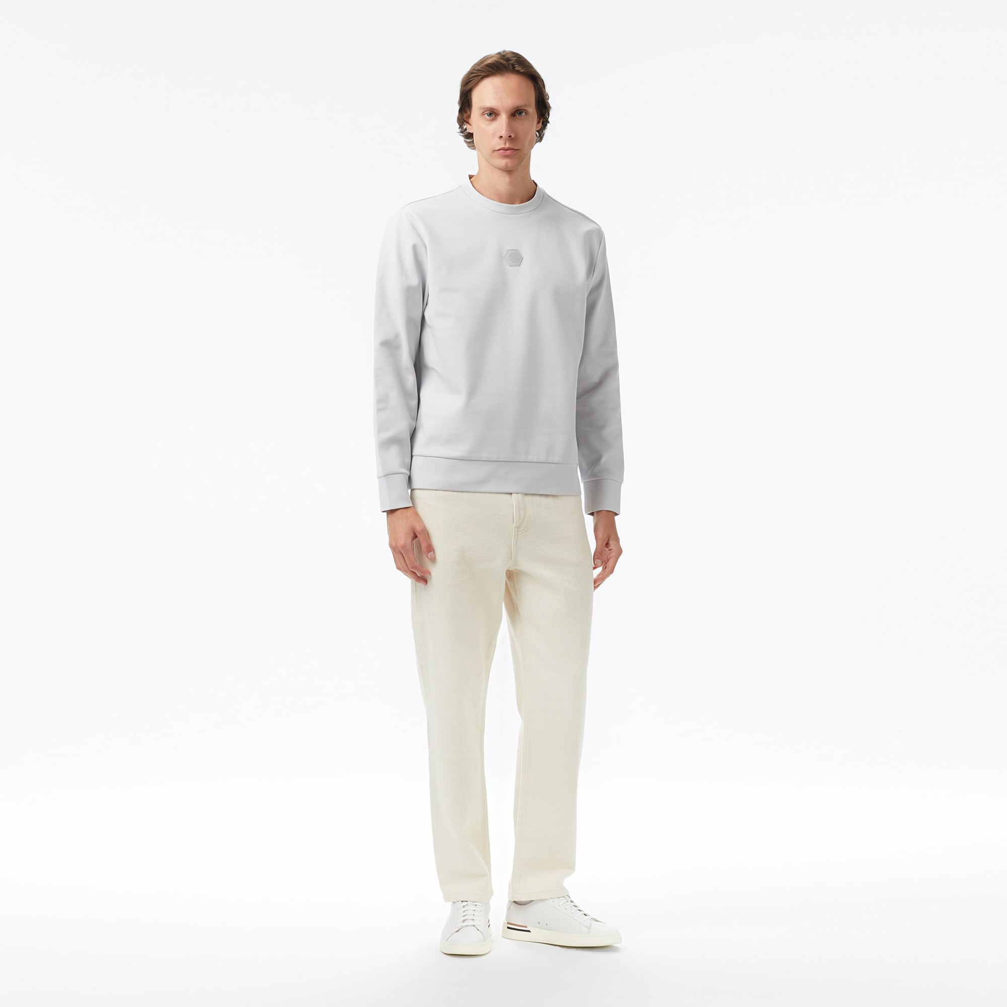 Boss Future Erkek Açık Gri Sweatshirt