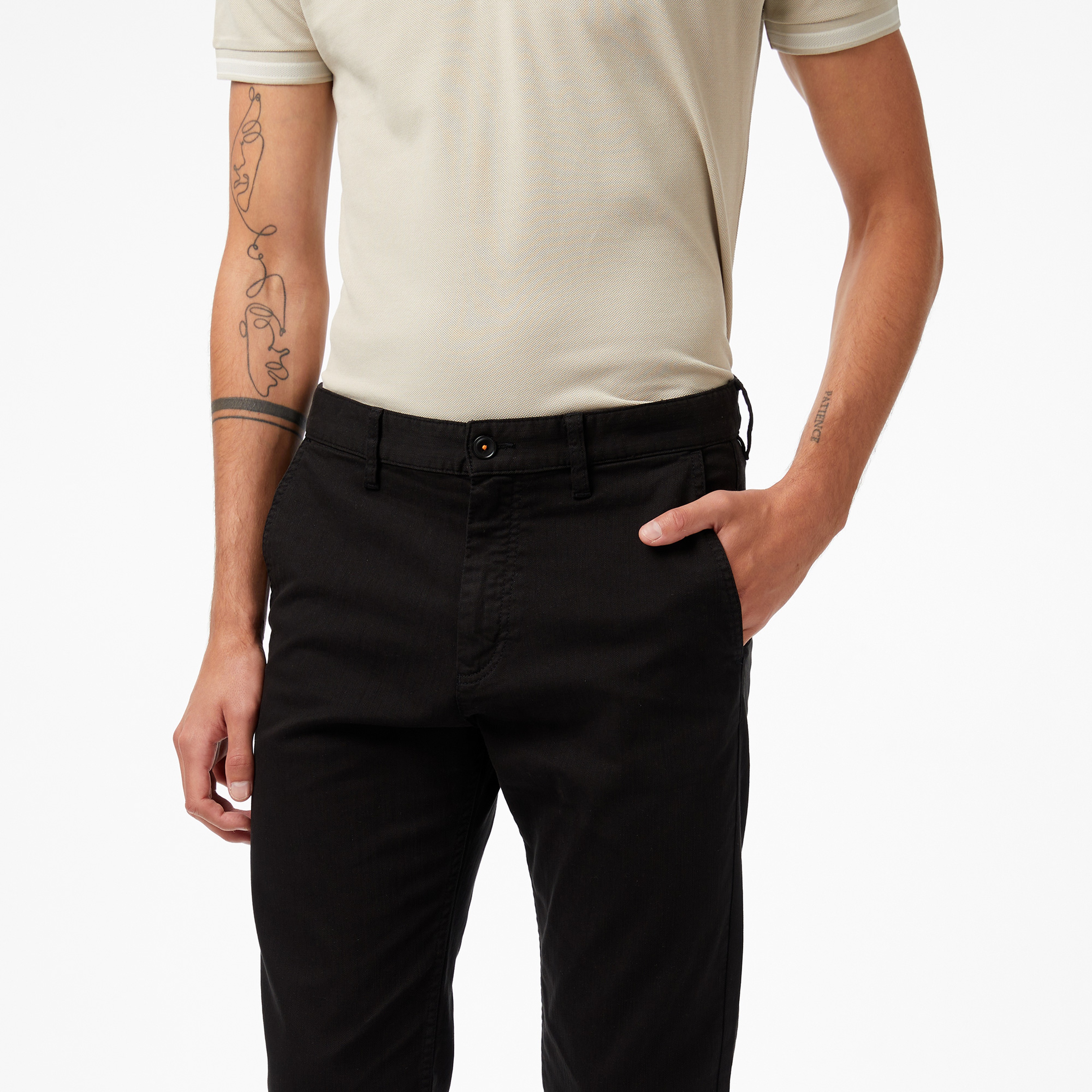 Boss Chino Erkek Siyah Pantolon