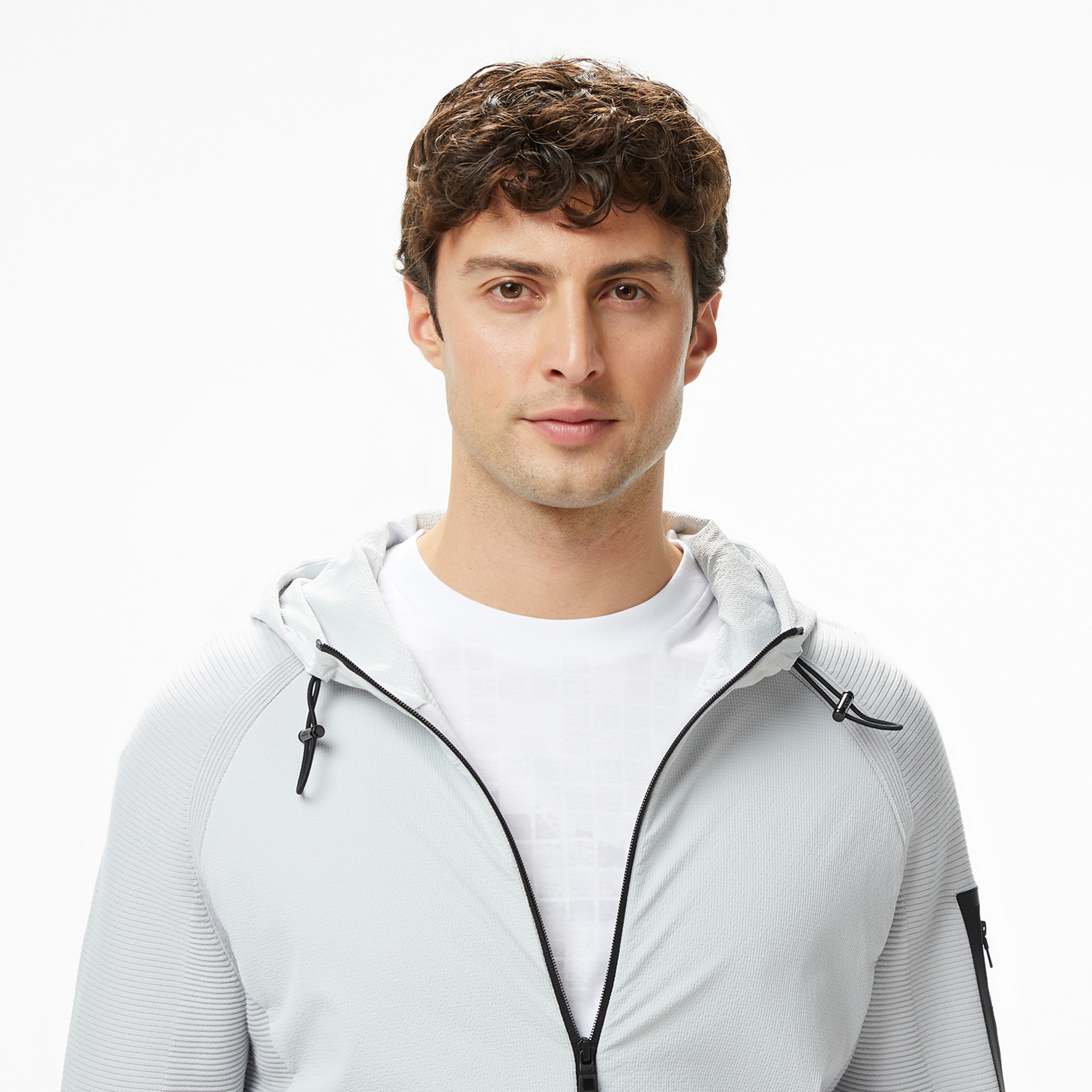 Boss Urban Commuter Erkek Gri Triko