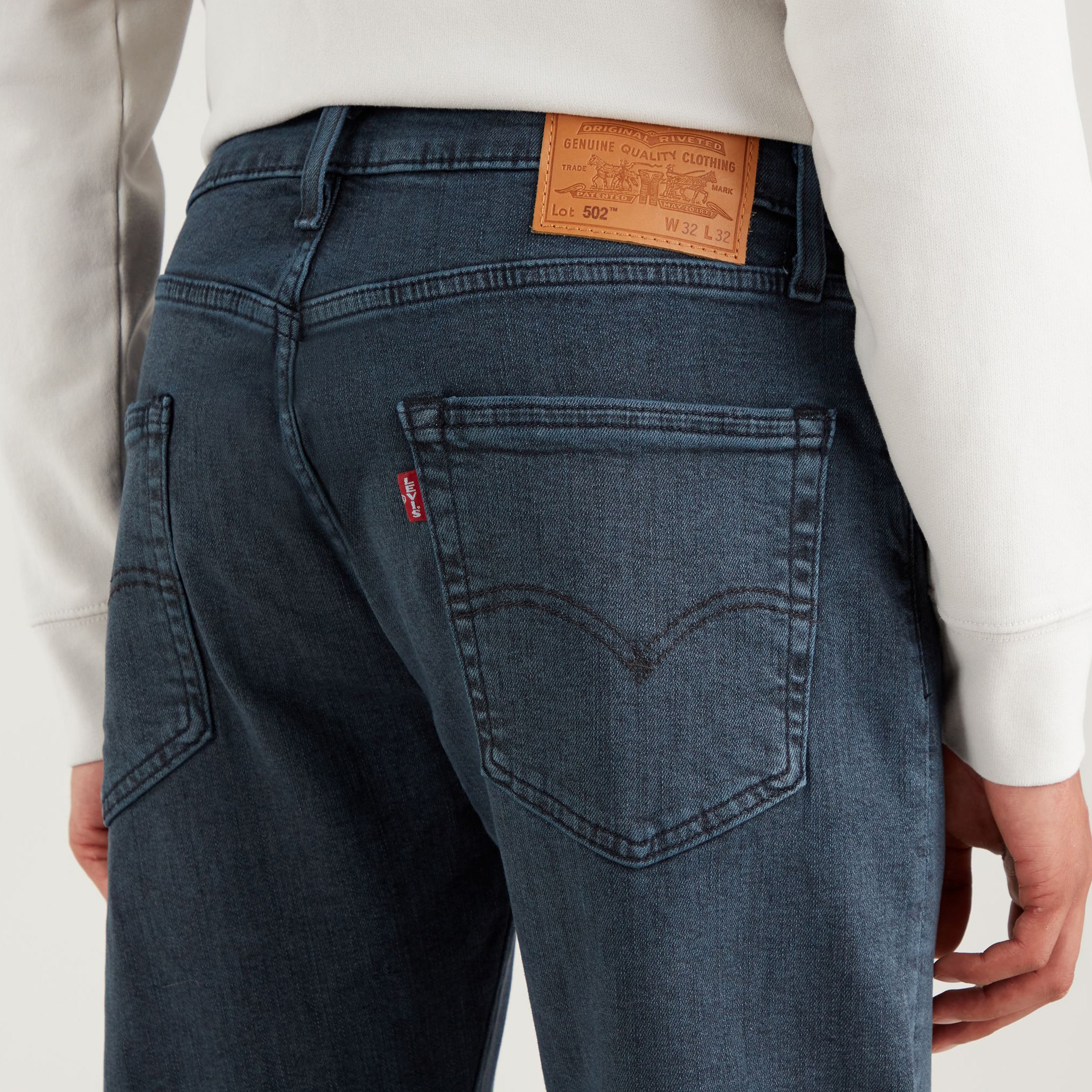 Levi's 502 Taper Erkek Siyah Jean