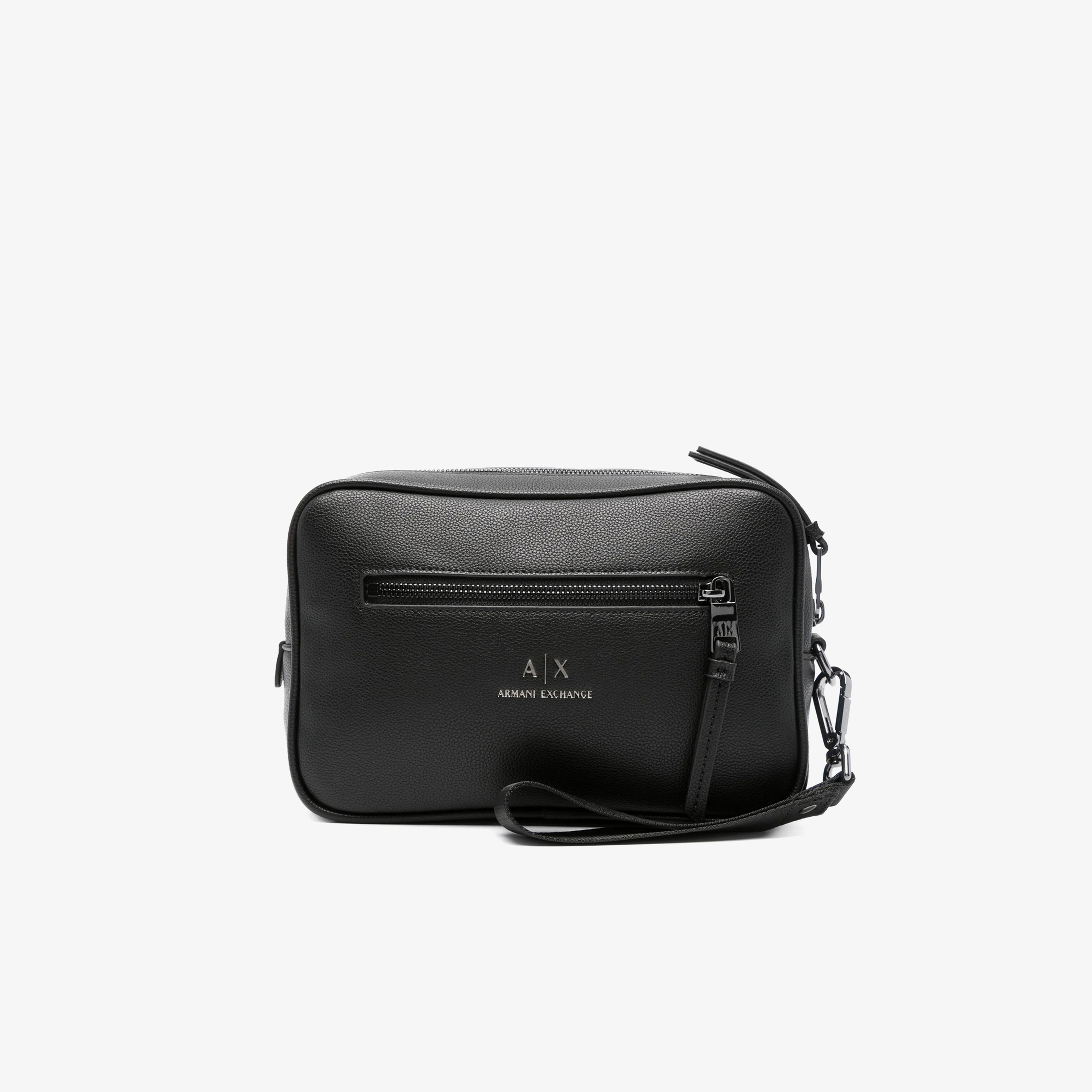 Armani Exchange Erkek Siyah El Çantası