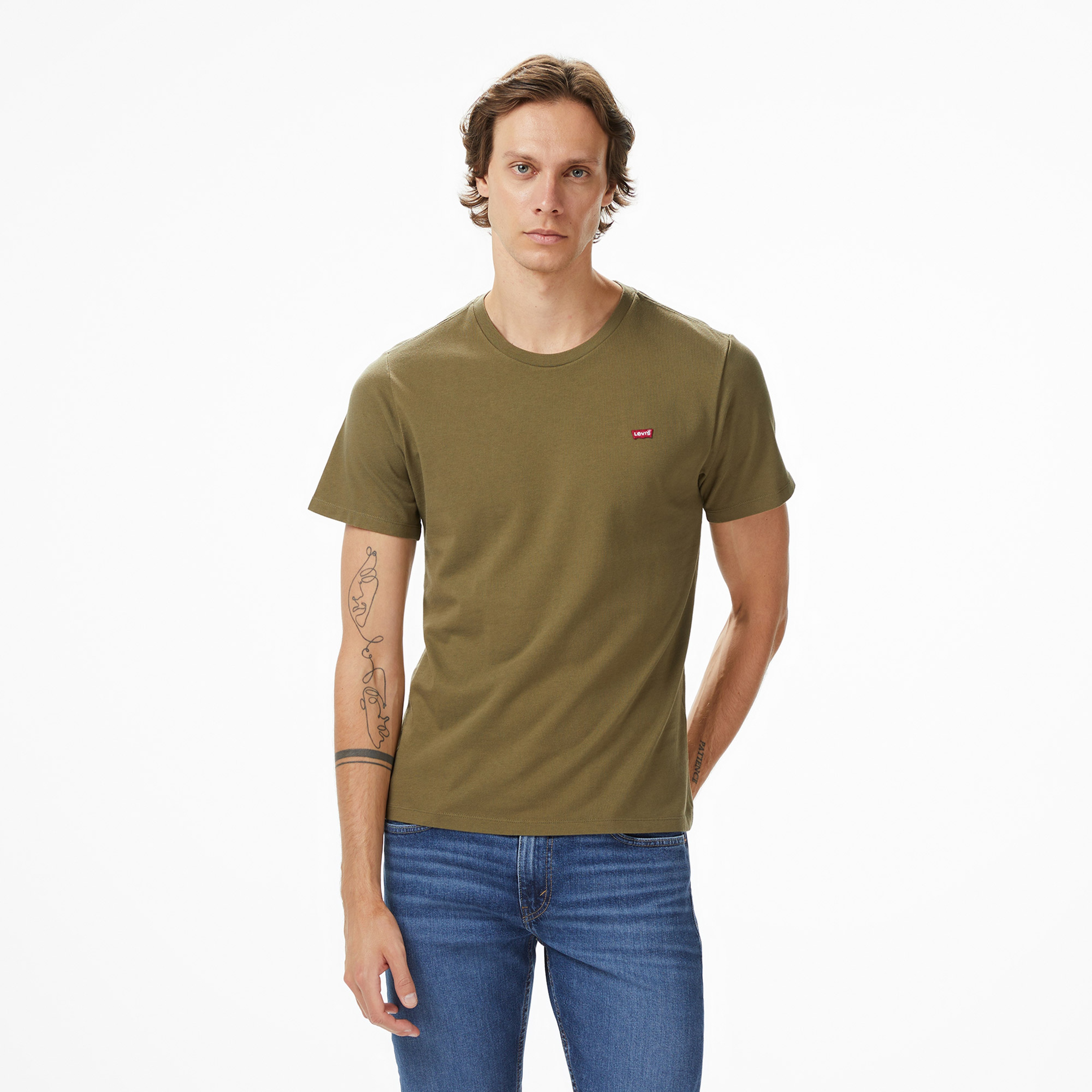 Levi's Original Erkek Yeşil T-Shirt
