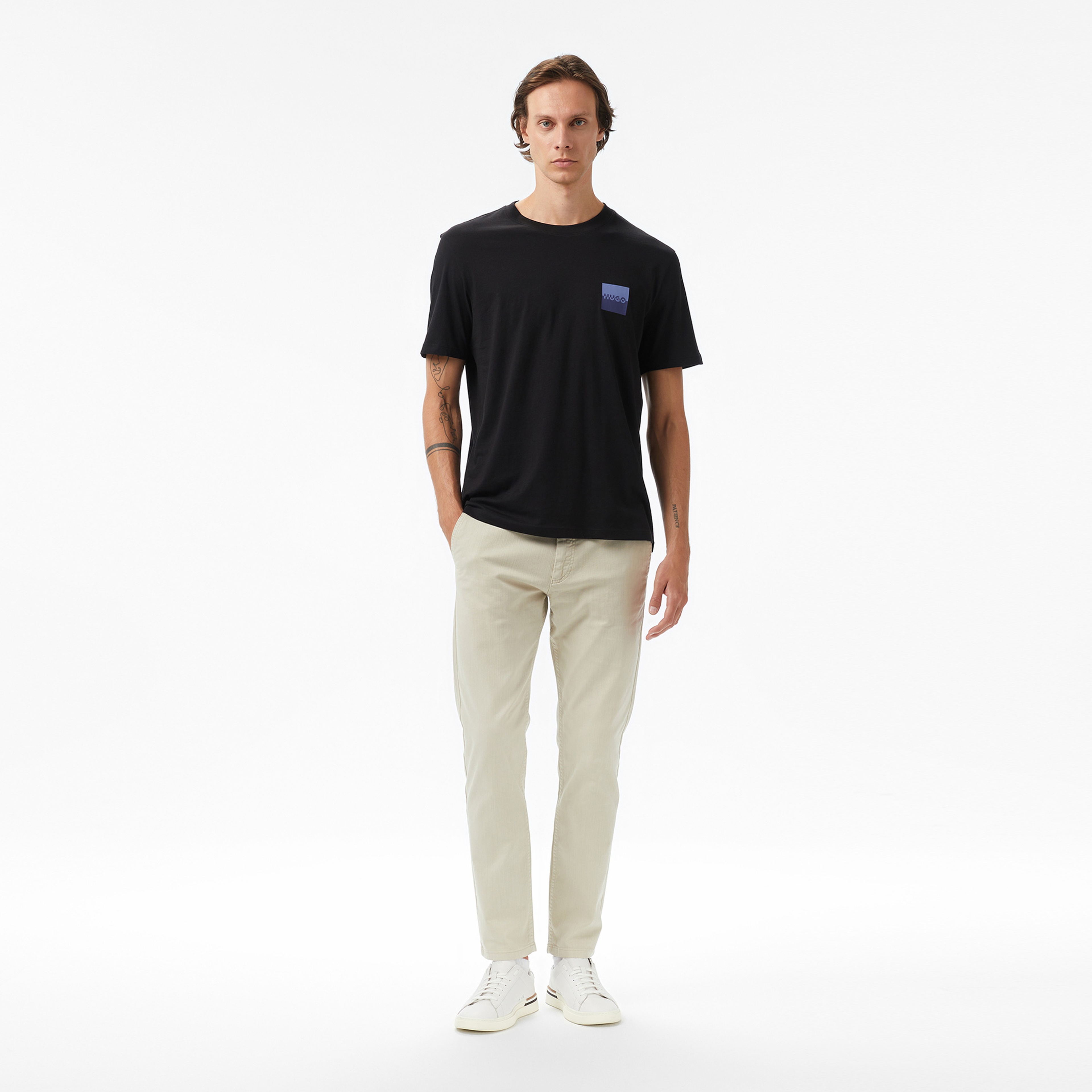 Hugo Dapusi Erkek Siyah T-Shirt