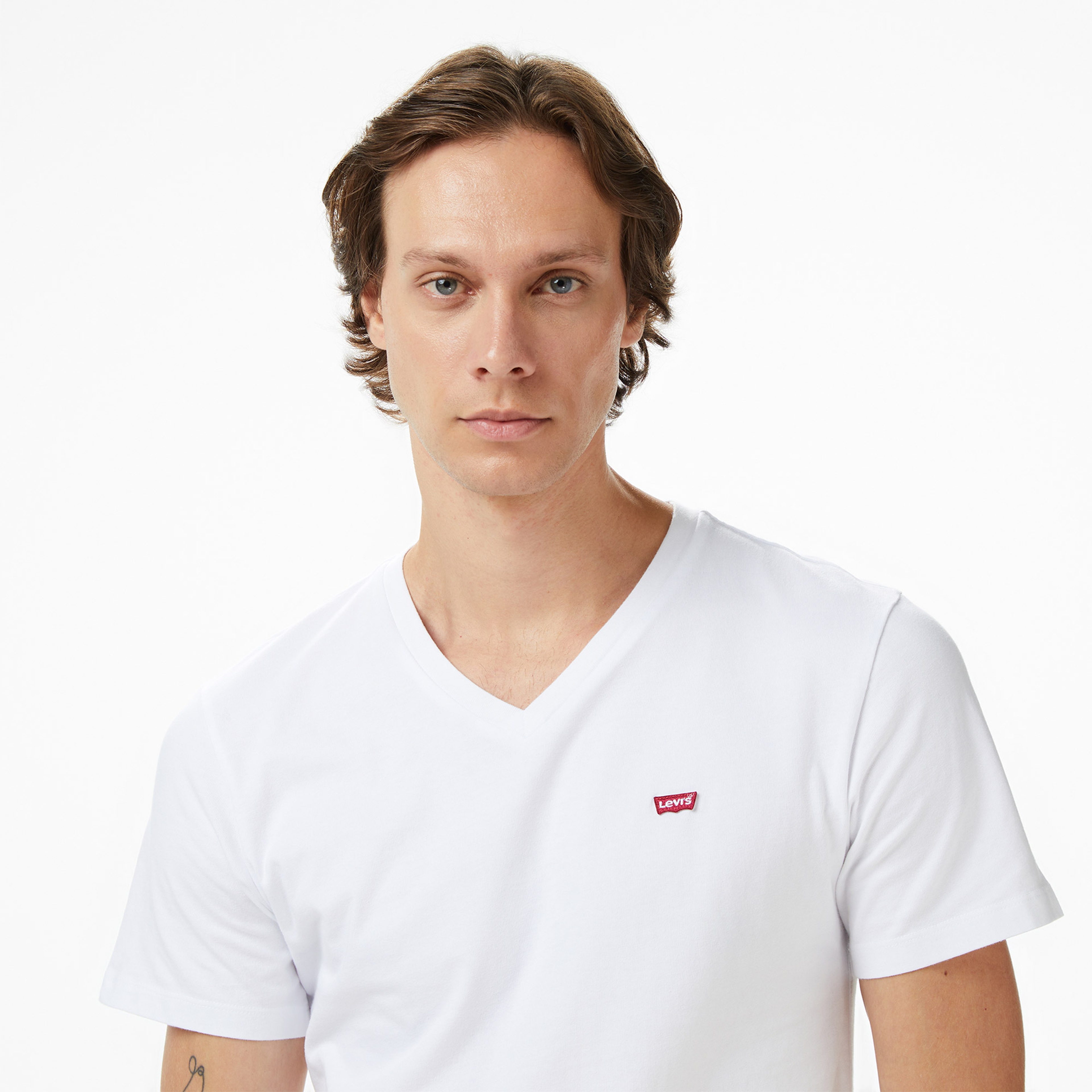 Levi's Original Erkek Beyaz T-Shirt