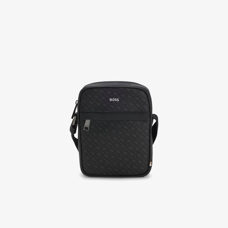 Boss Zair Erkek Siyah Çapraz Çanta