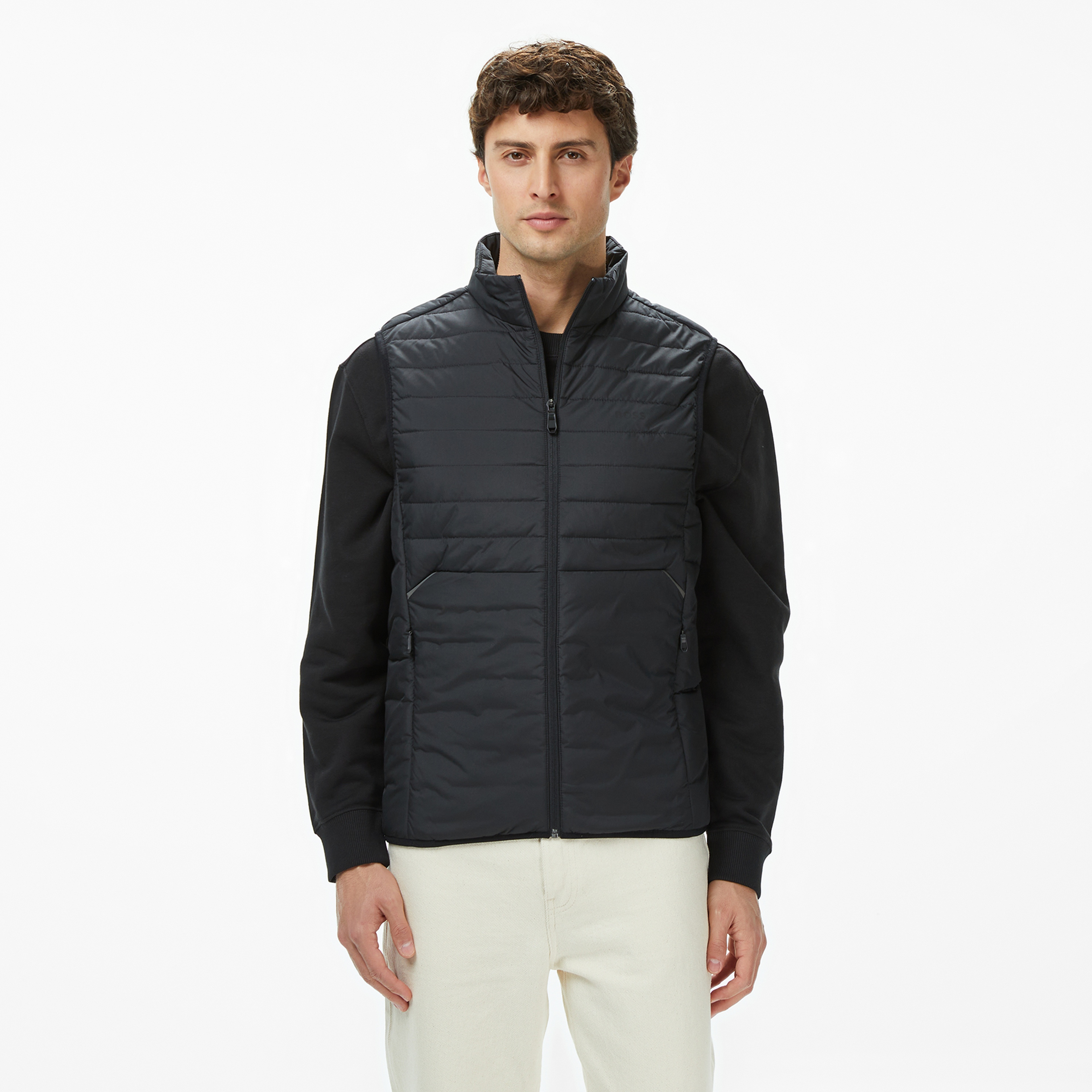 Boss Urbanex Erkek Siyah Yelek
