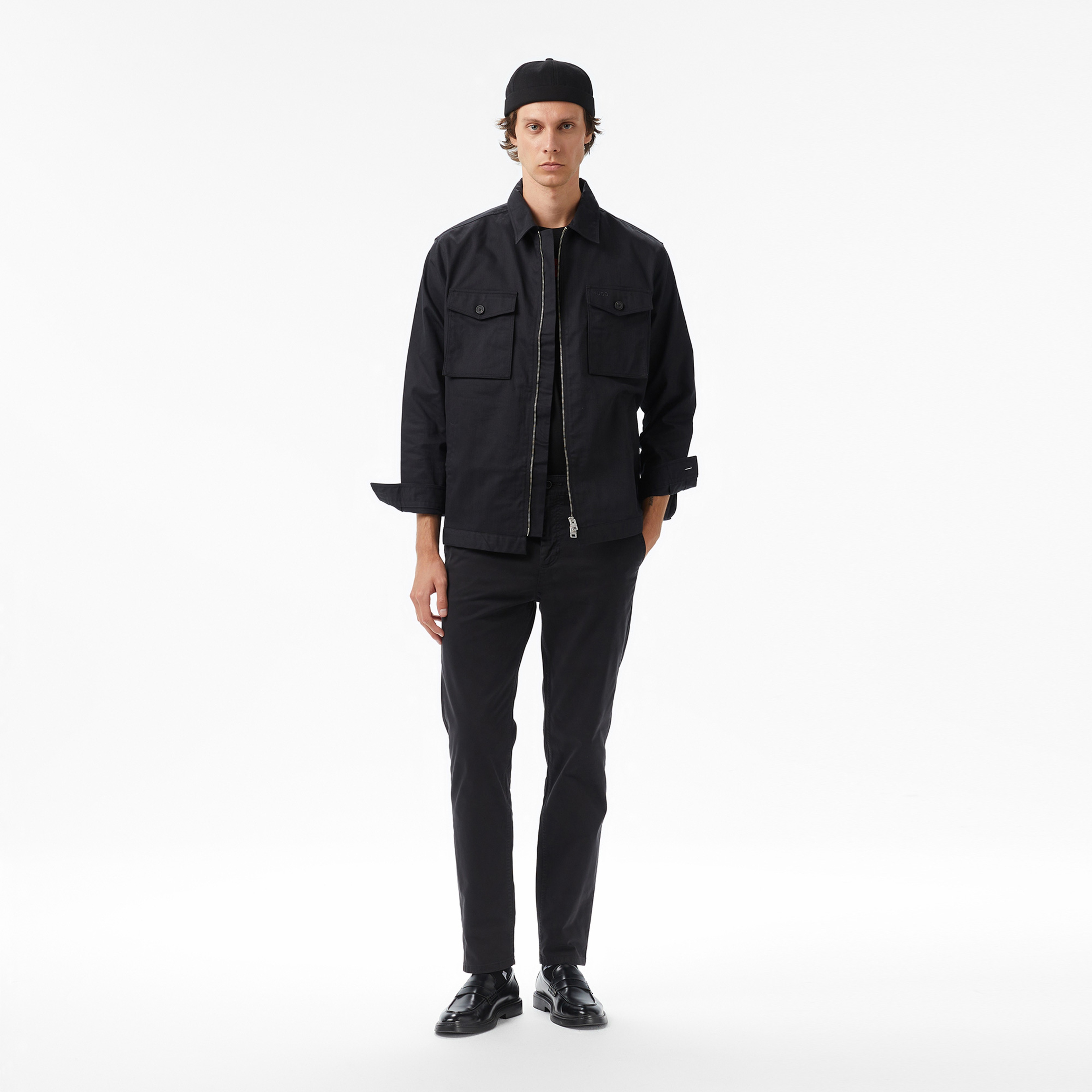 Hugo Efilos Erkek Siyah Gömlek