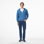 Levi's New Original Zip Up Erkek Mavi Sweatshirt