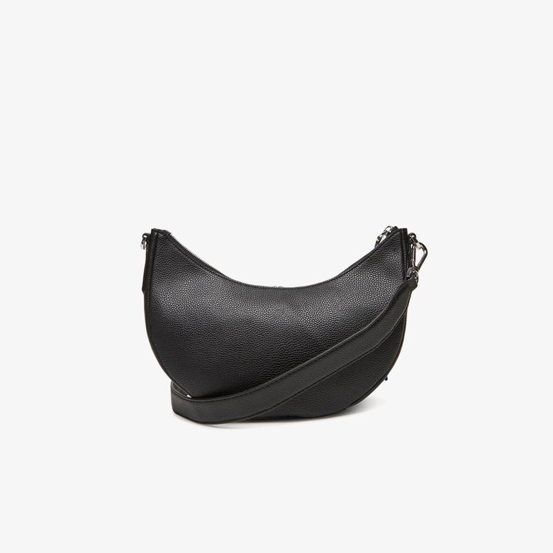 Boss Anett Halfmoon Kadın Siyah Çapraz Çanta