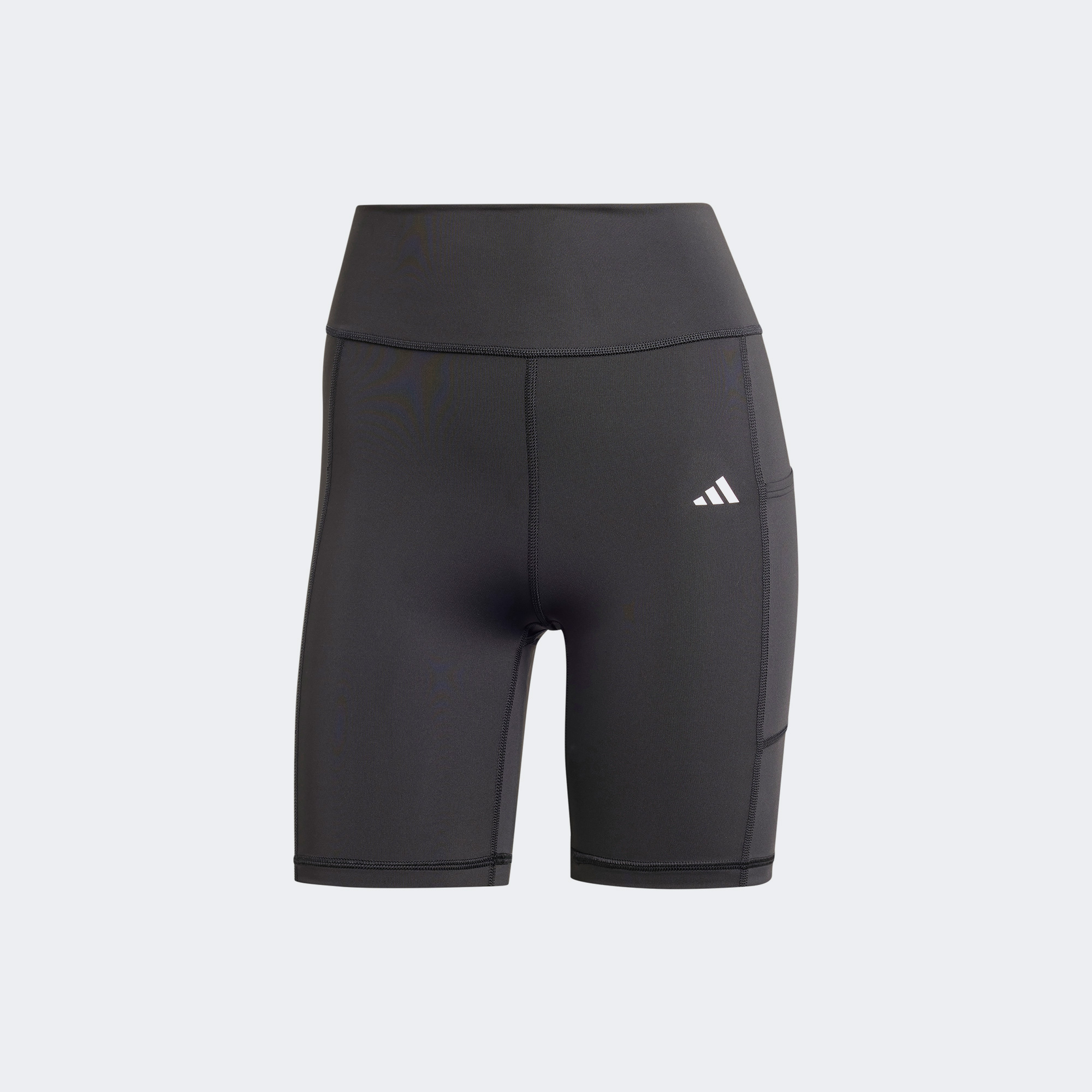 adidas Optime Rib Kadın Siyah Kısa Tayt