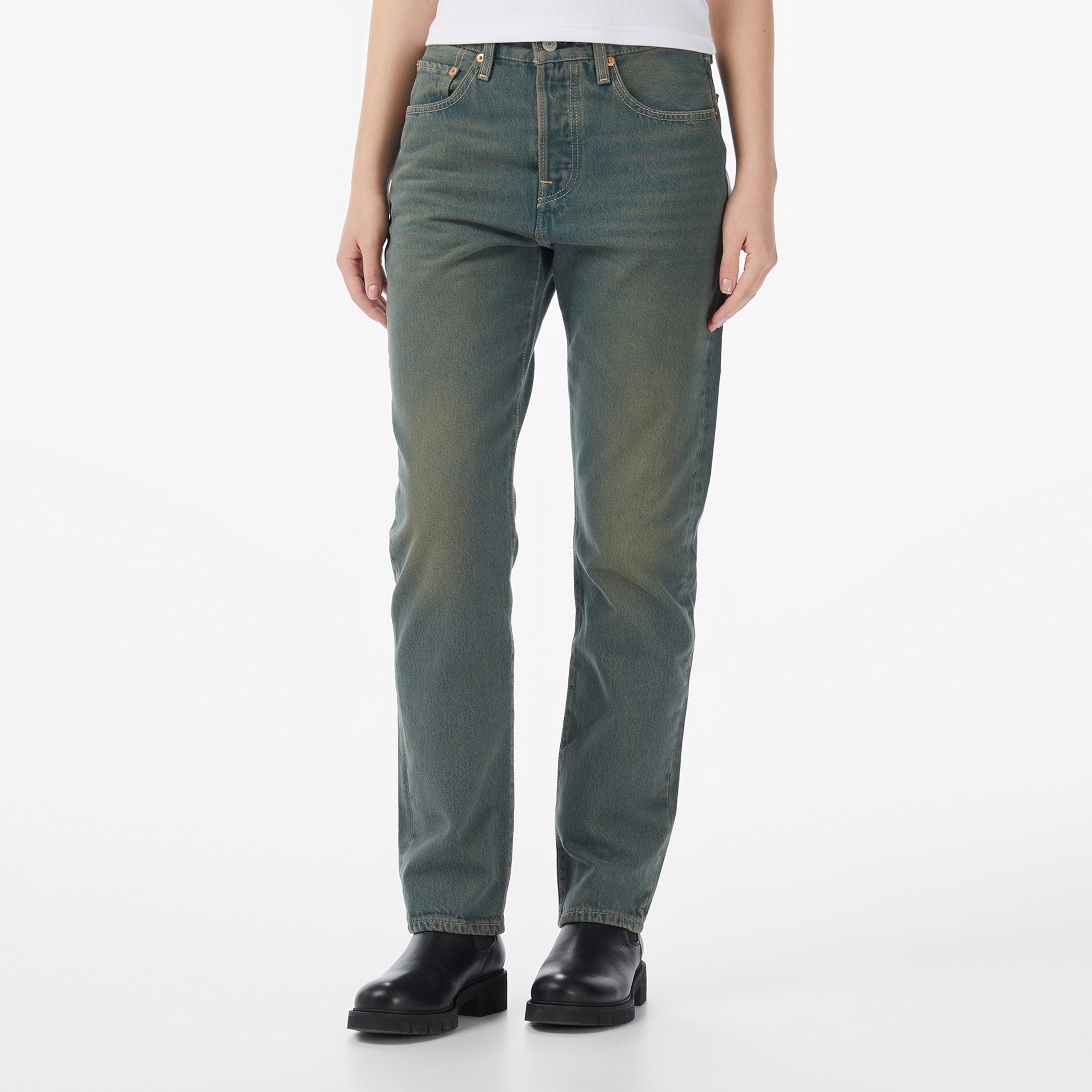 Levi's 501 Original Local Verdant Ventures Kadın Koyu Mavi Jean