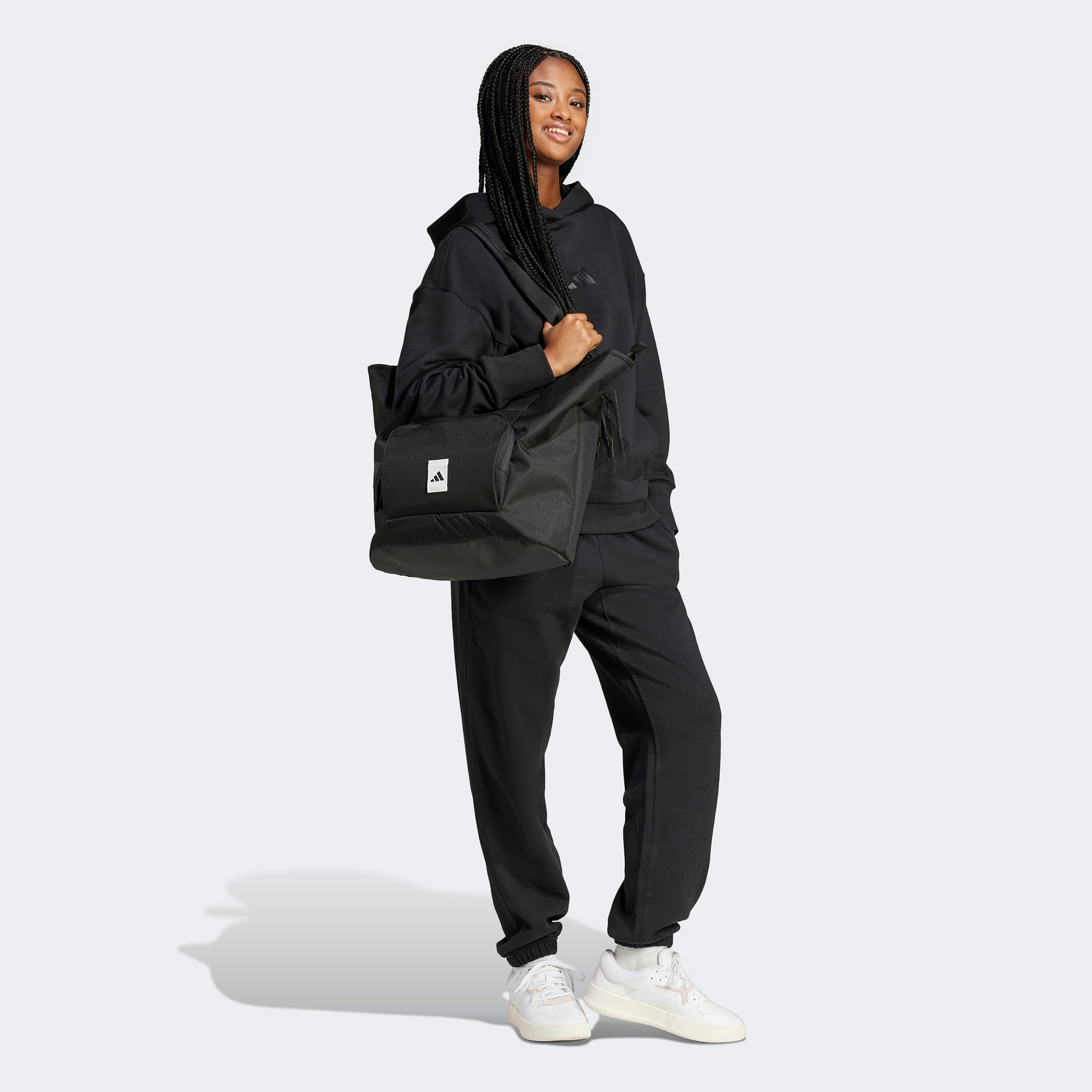 adidas French Terry Kadın Siyah Sweatshirt