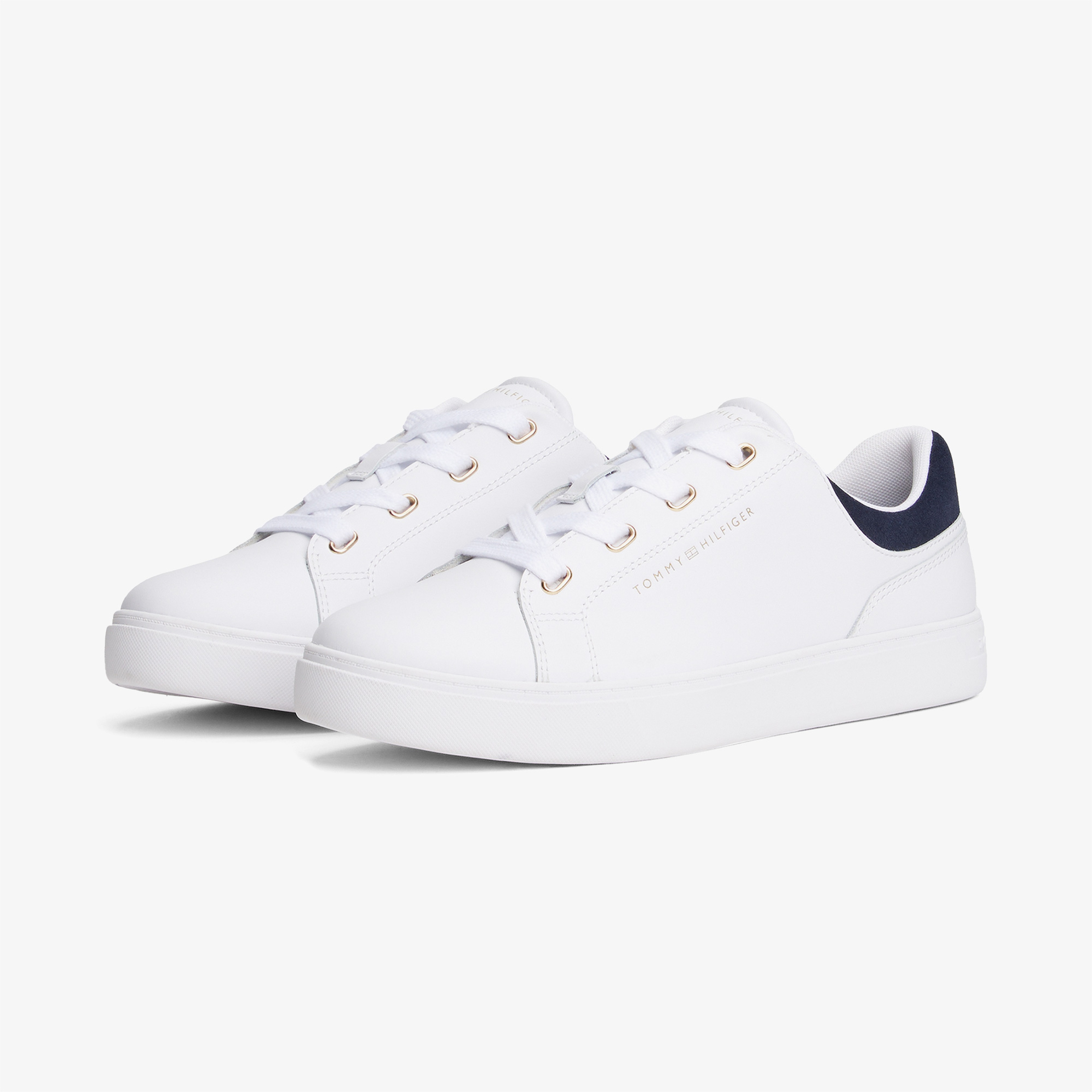 Tommy Hilfiger Casual Cupsole Kadın Beyaz Sneaker