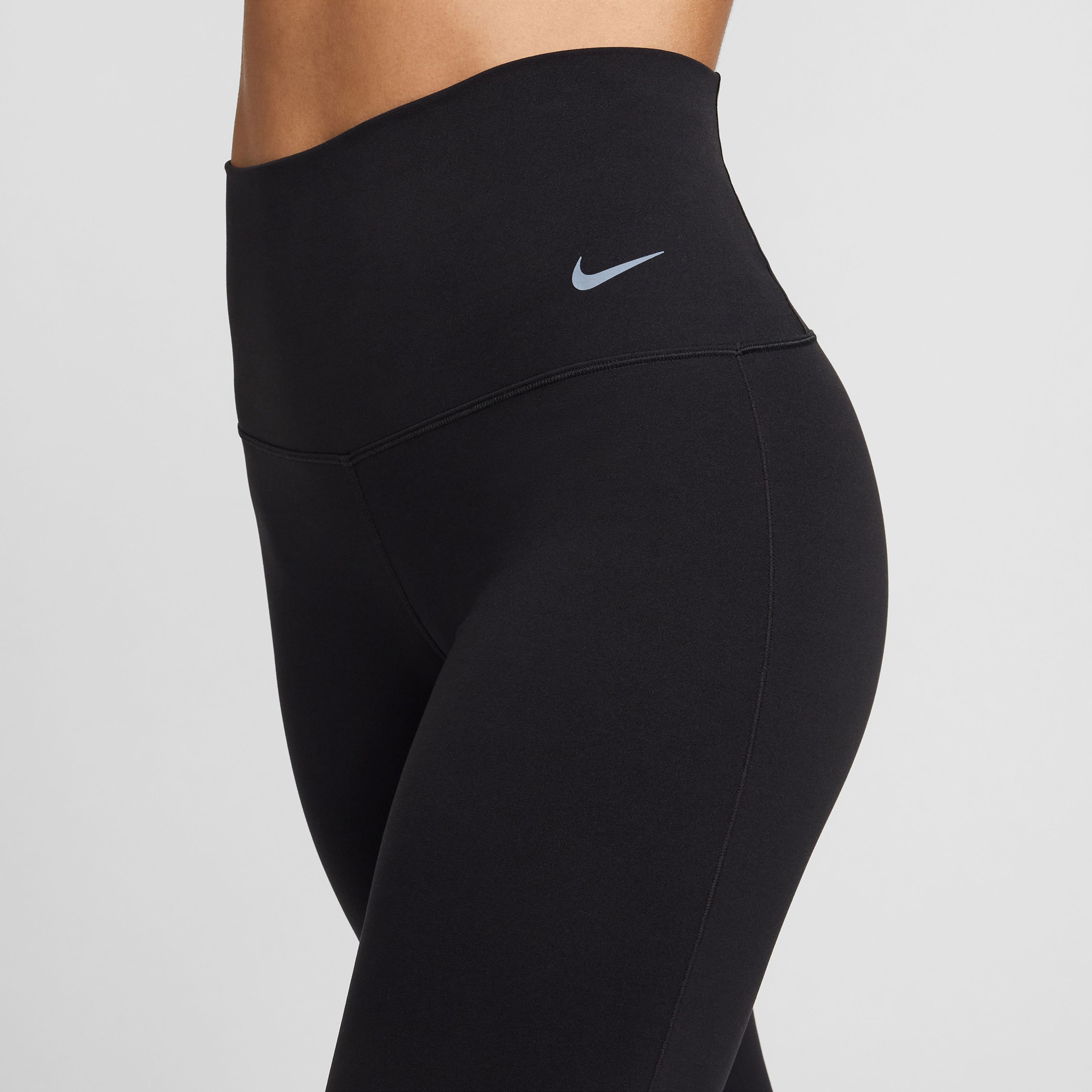 Nike Dri-Fit Zenvy High Rise Kadın Siyah Eşofman Altı
