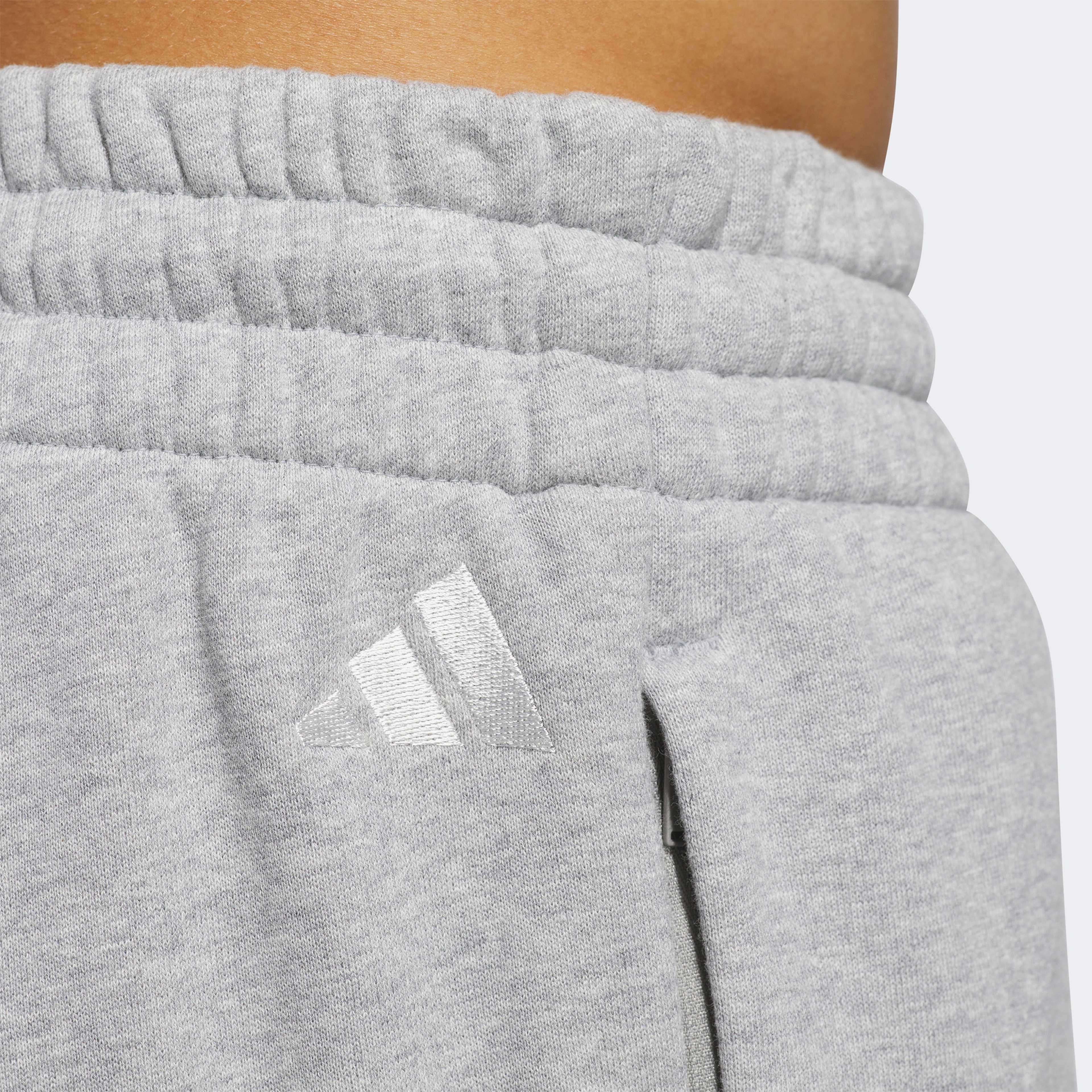 adidas Anthony Edwards Foundation Fleece Erkek Gri Eşofman Altı