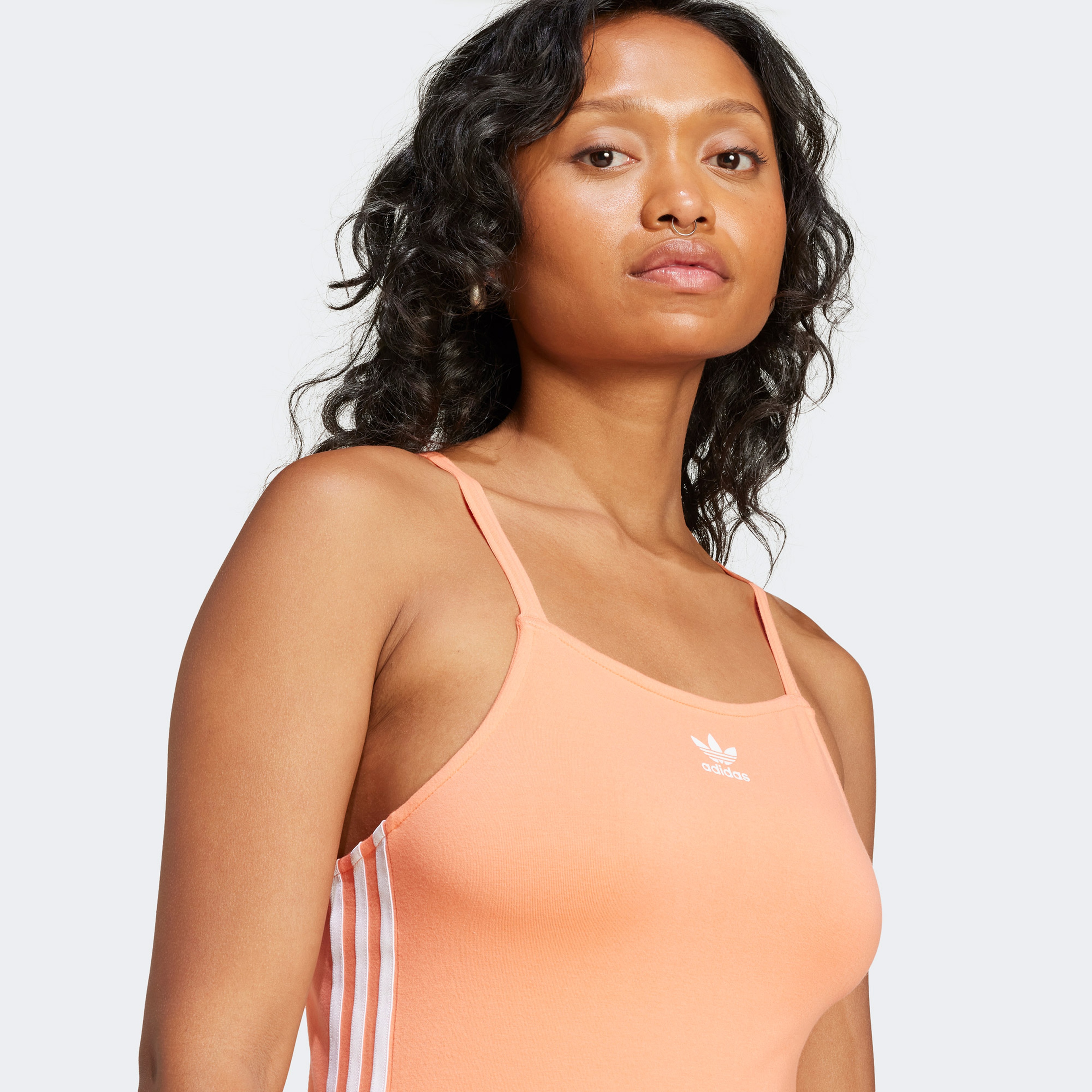 adidas 3-Stripes Kadın Turuncu Elbise