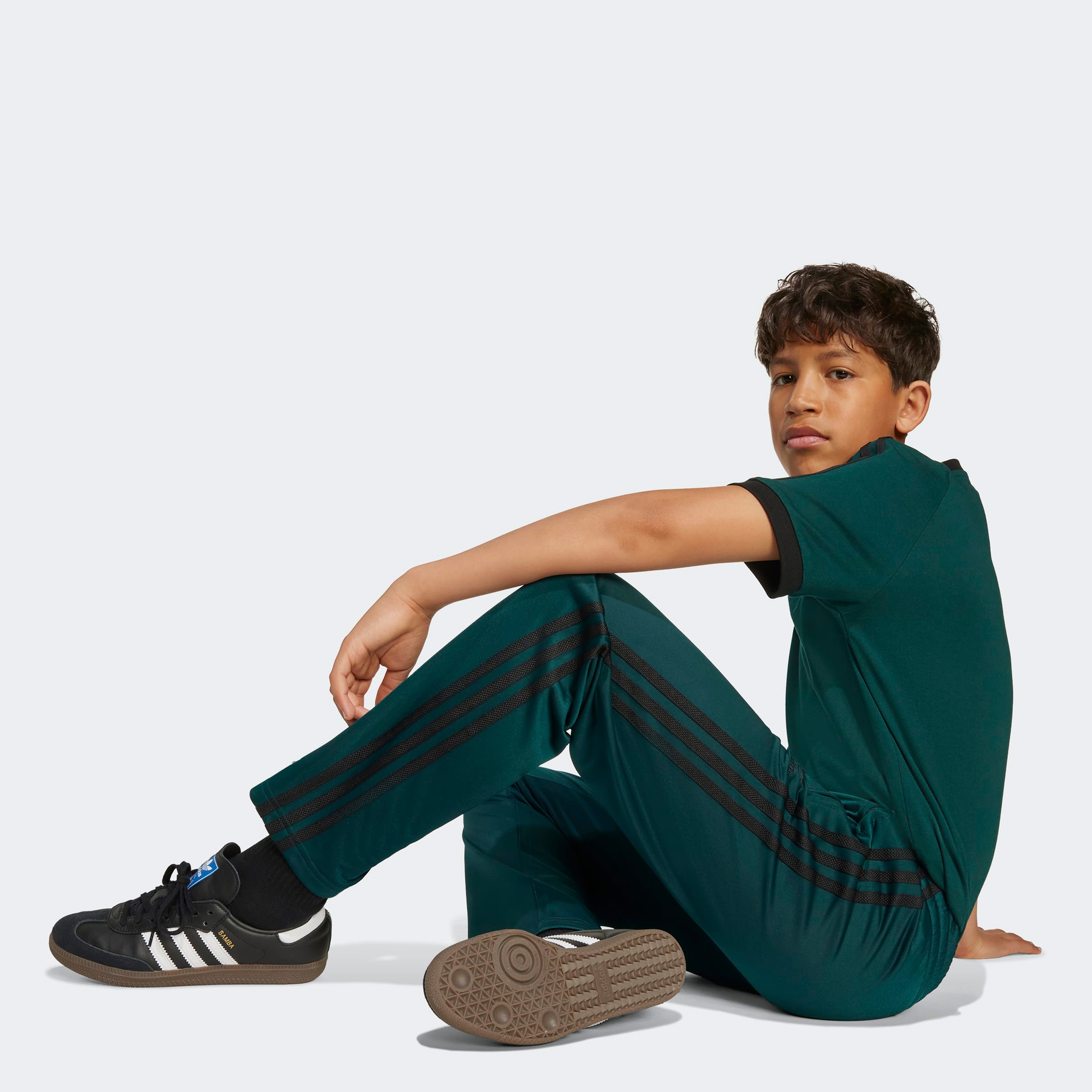 adidas Firebird Çocuk Yeşil Eşofman Altı