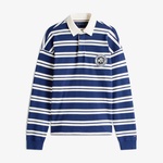 Tommy Hilfiger Authentic Stripe Erkek Beyaz Çizgili Sweatshirt
