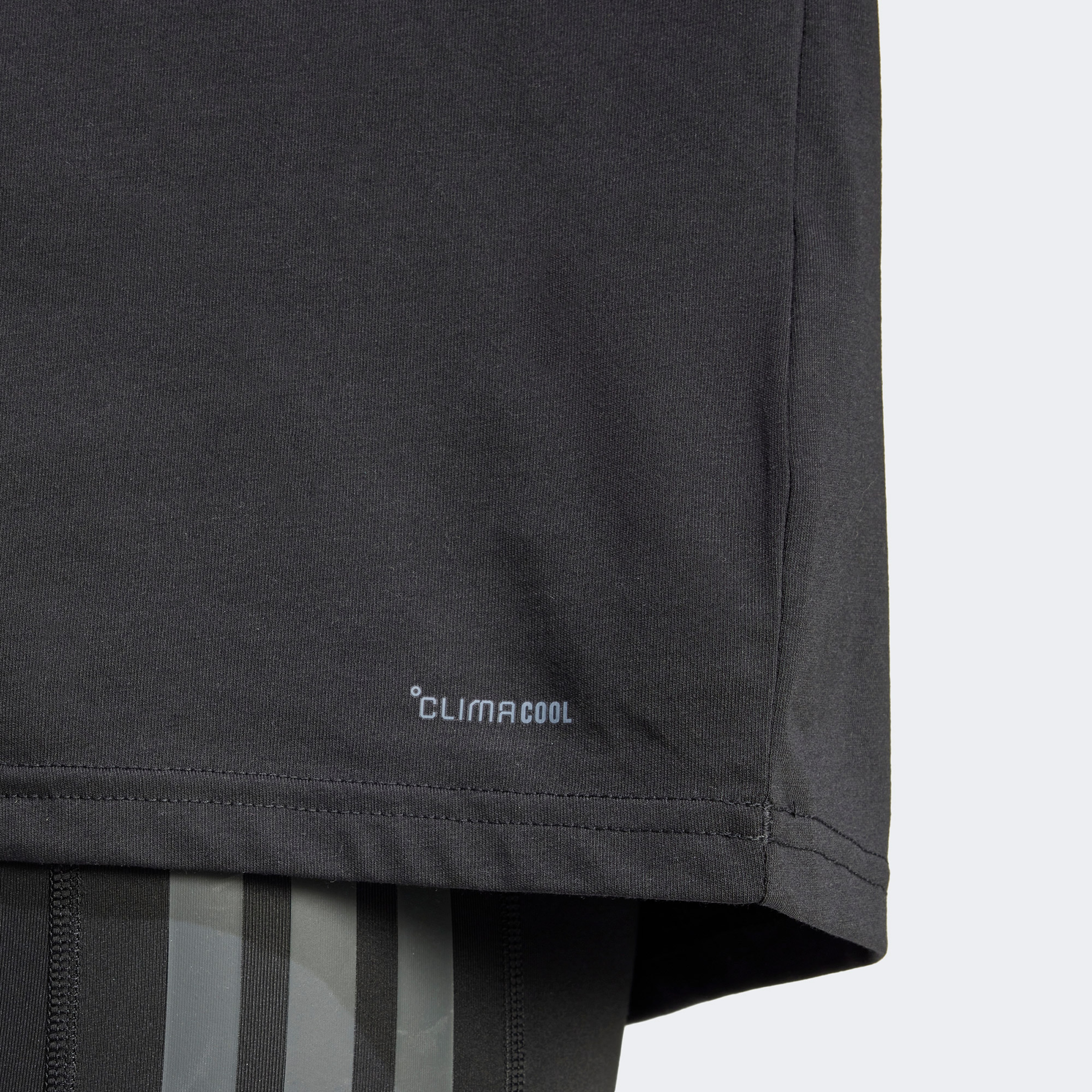 adidas Climacool One Time Training Graphic Kadın Siyah T-Shirt