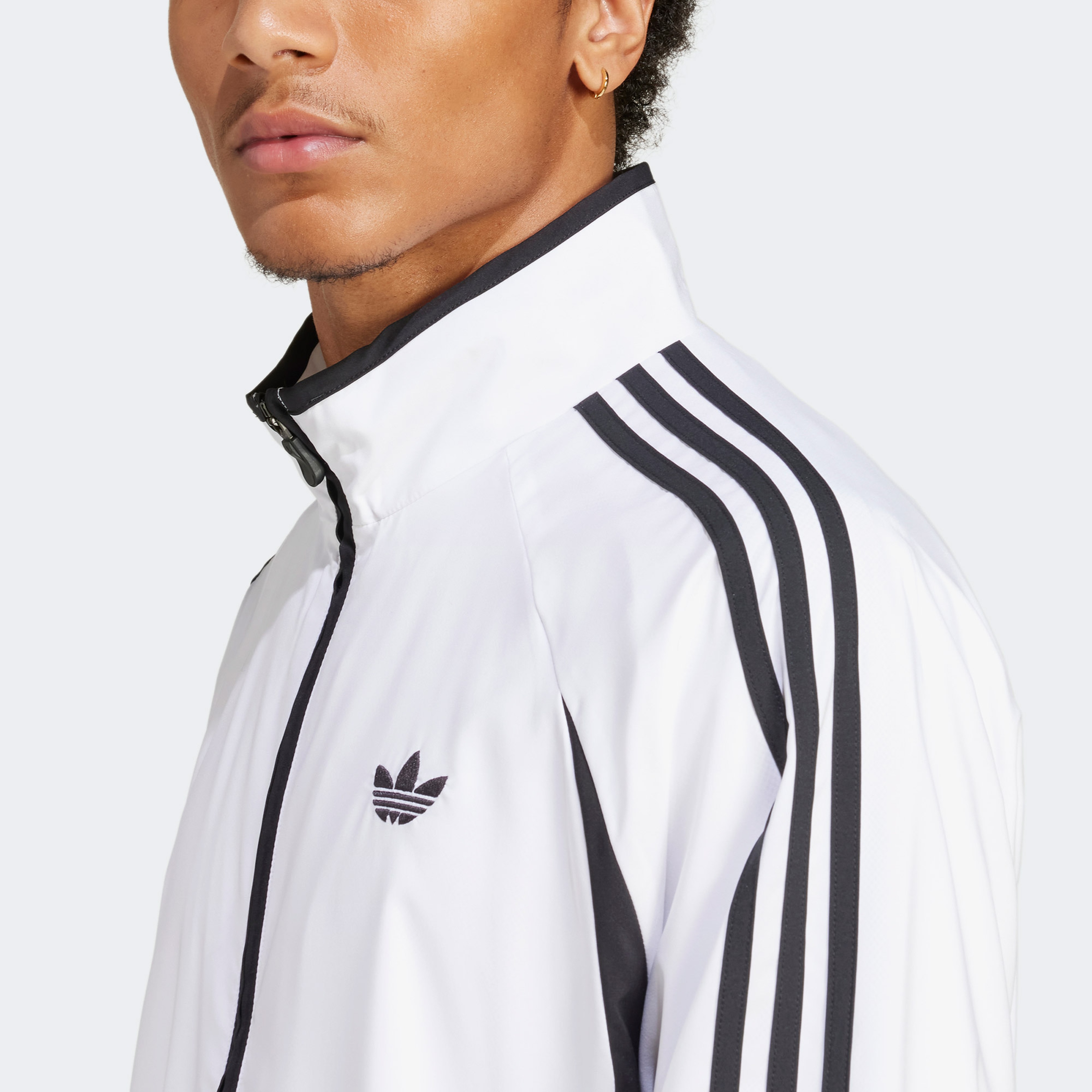 adidas Adicolor Teamgeist Erkek Beyaz Eşofman Üstü