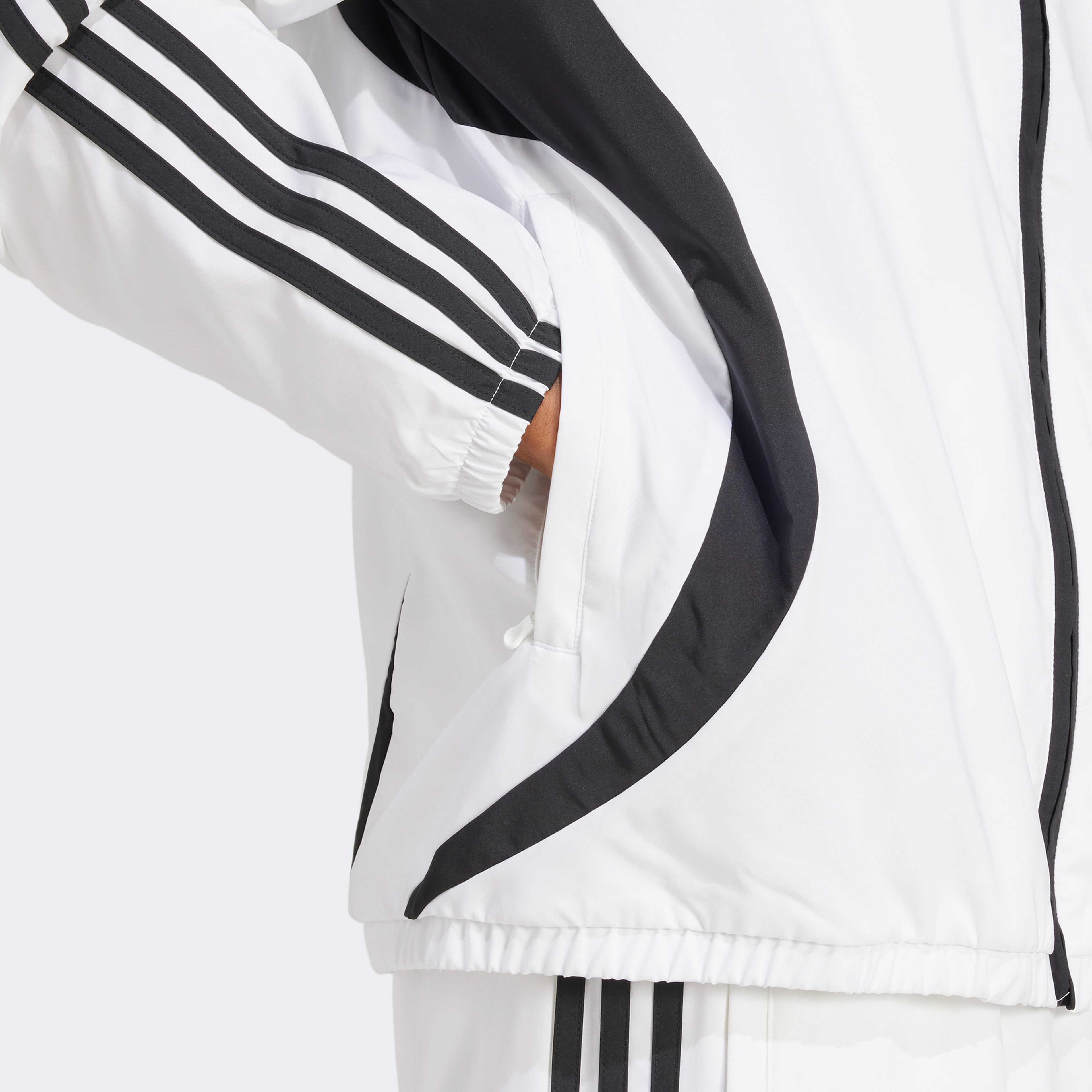 adidas Adicolor Teamgeist Erkek Beyaz Eşofman Üstü