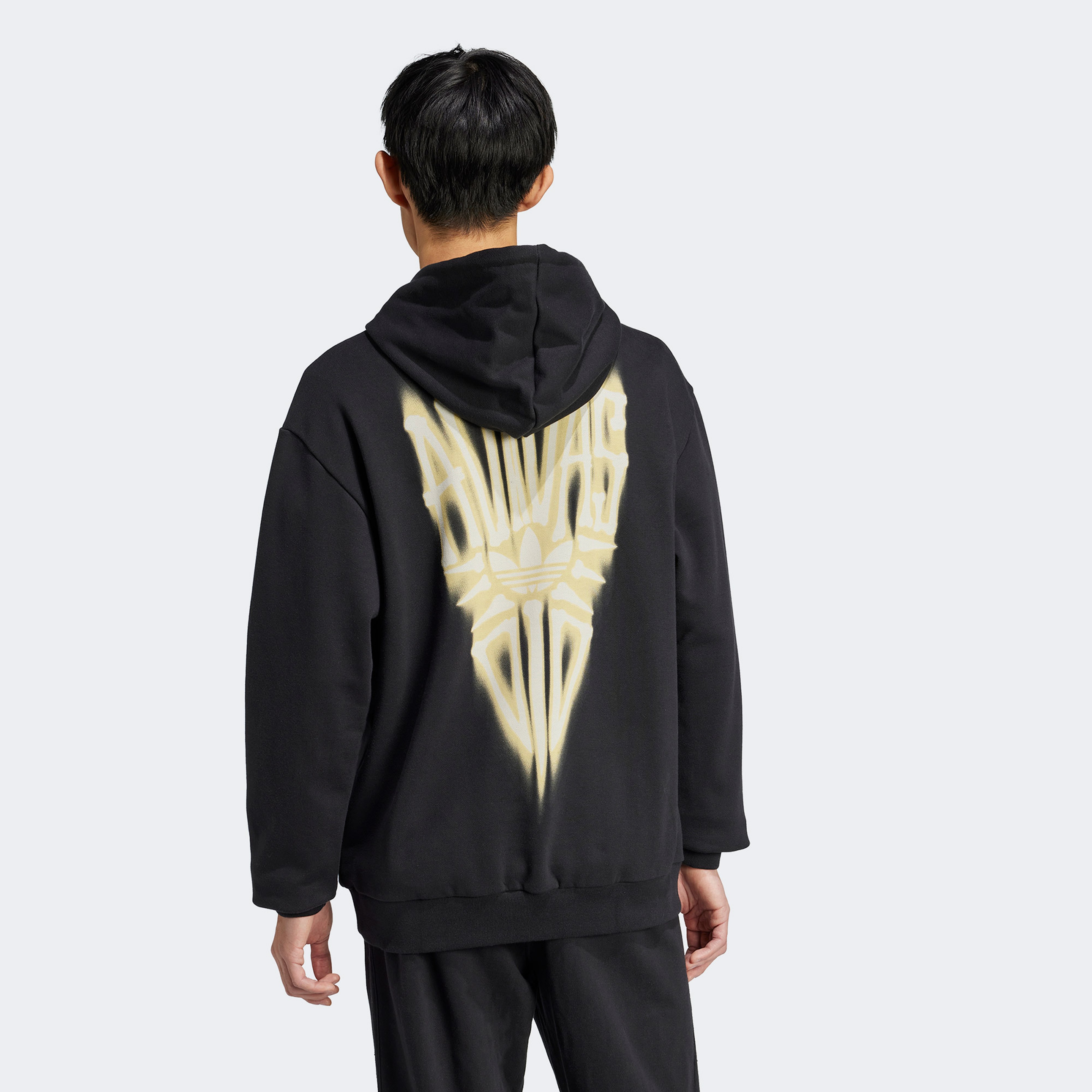 adidas Skeleton Erkek Siyah Sweatshirt