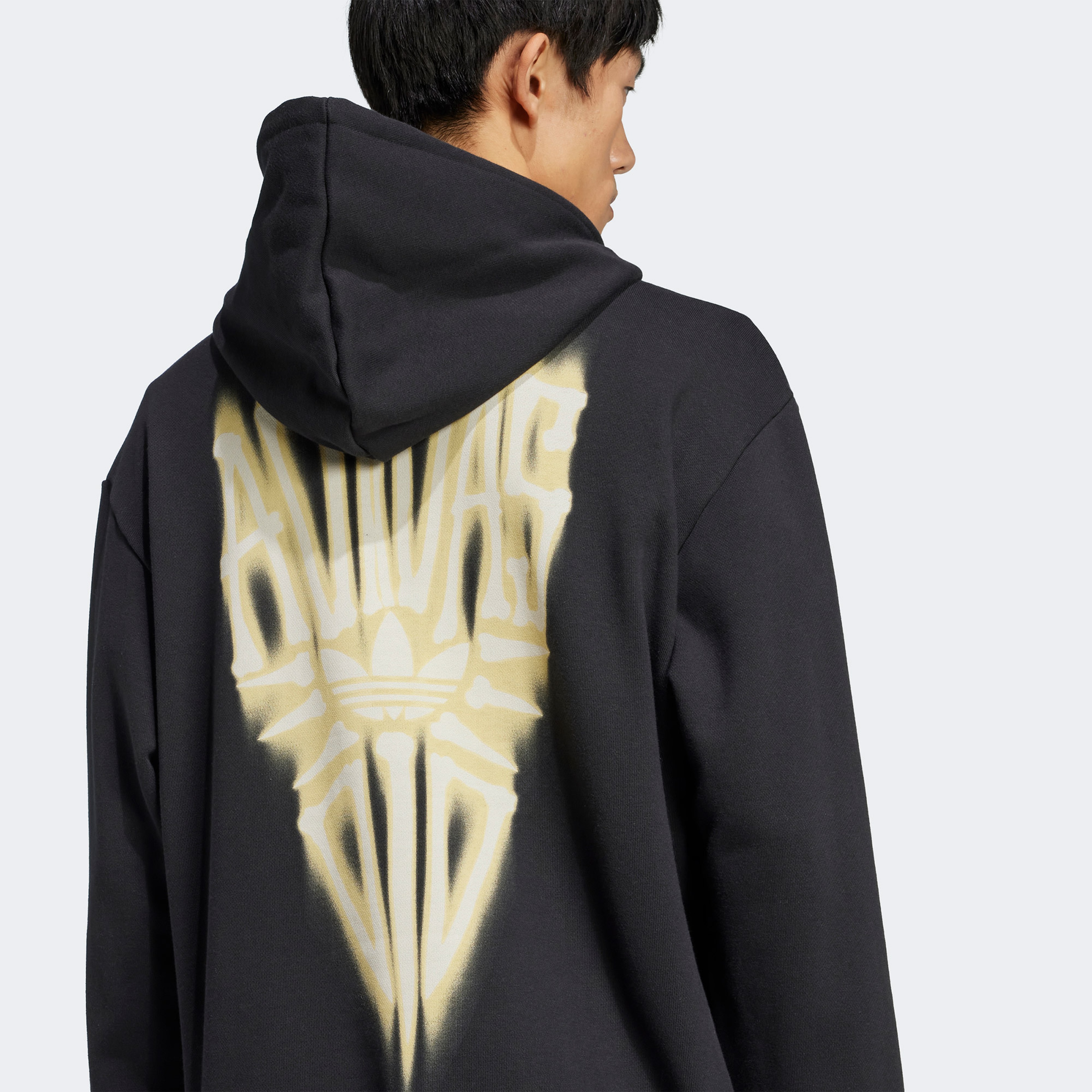 adidas Skeleton Erkek Siyah Sweatshirt