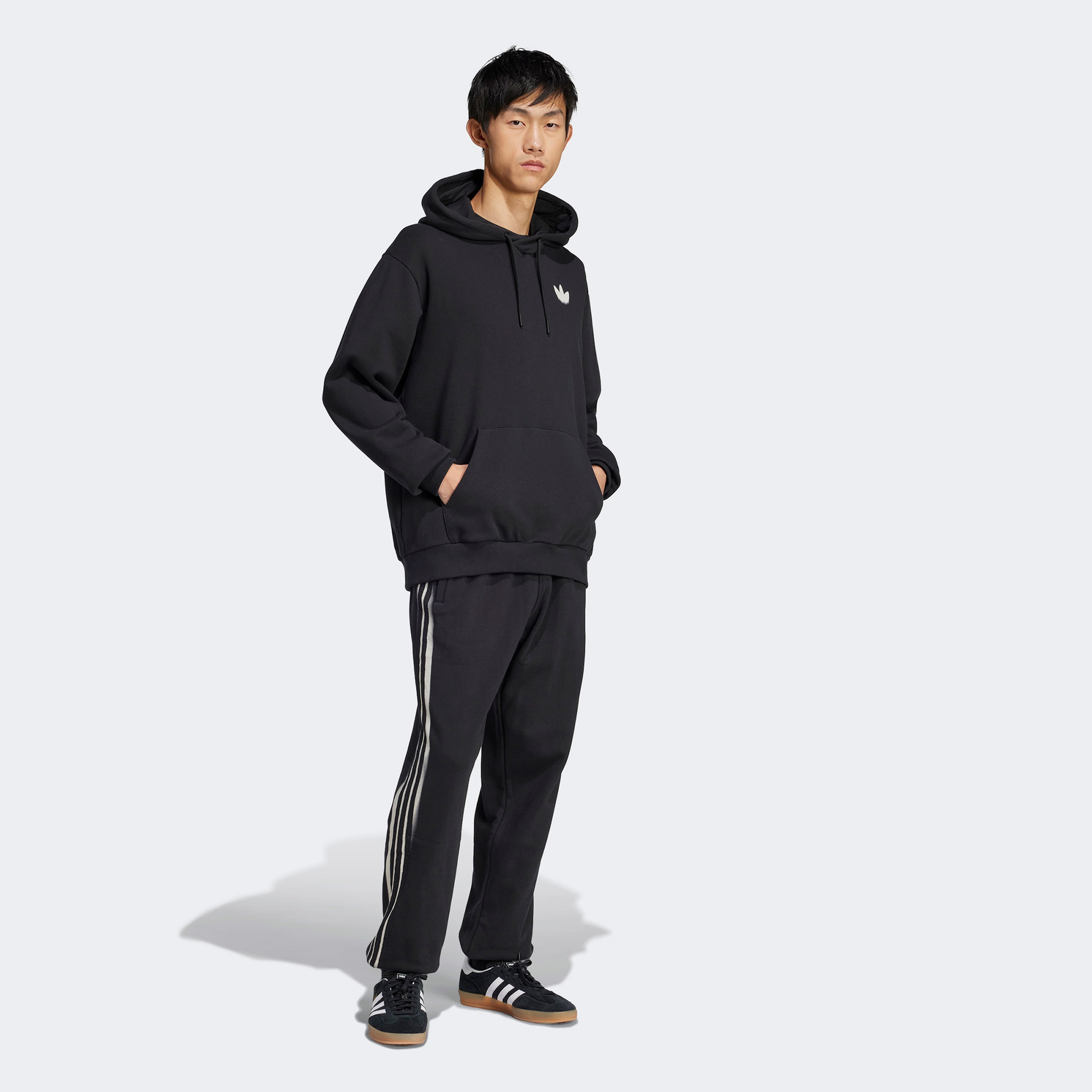 adidas Skeleton Erkek Siyah Sweatshirt