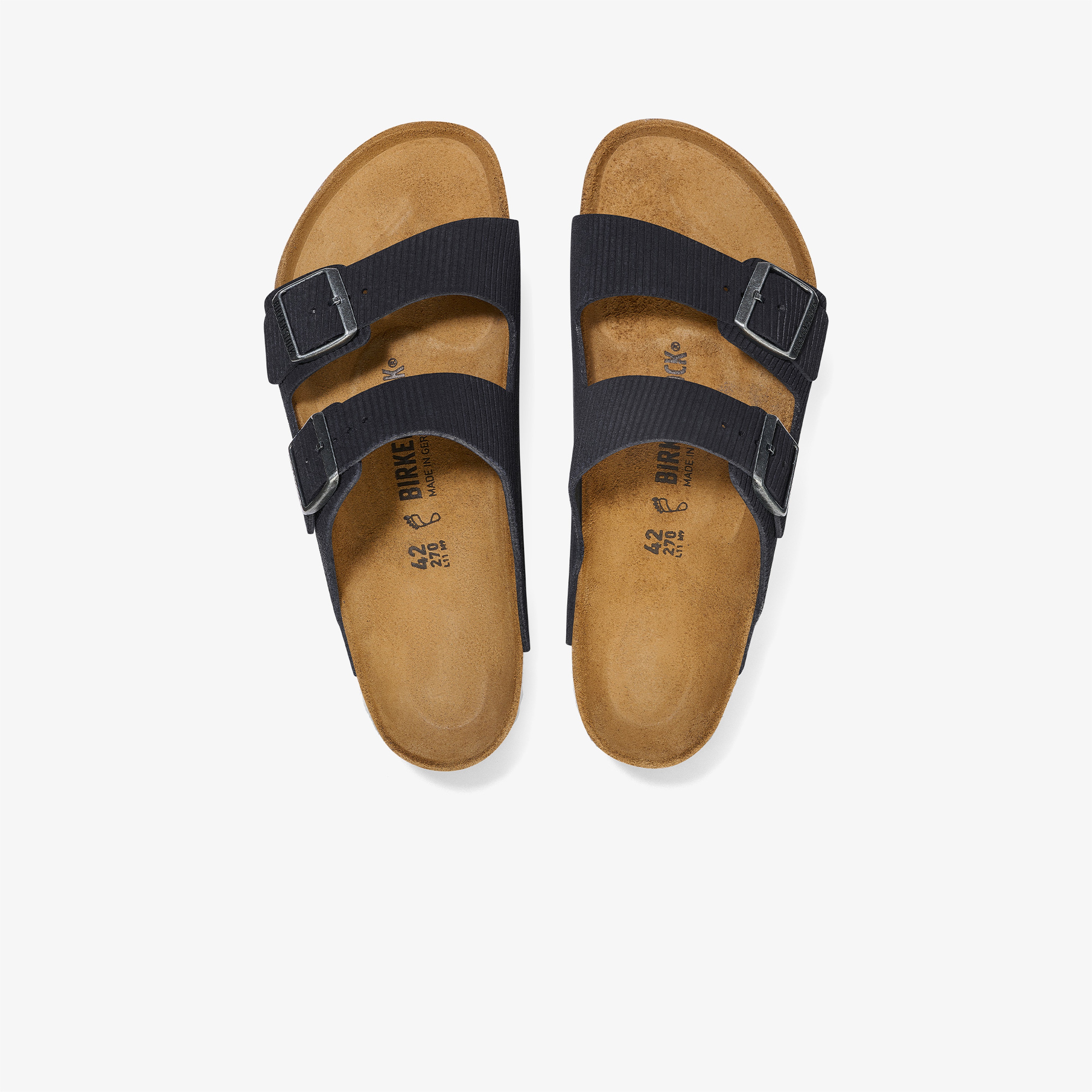 Birkenstock Arizona Vl Geprägt Kadın Siyah Terlik