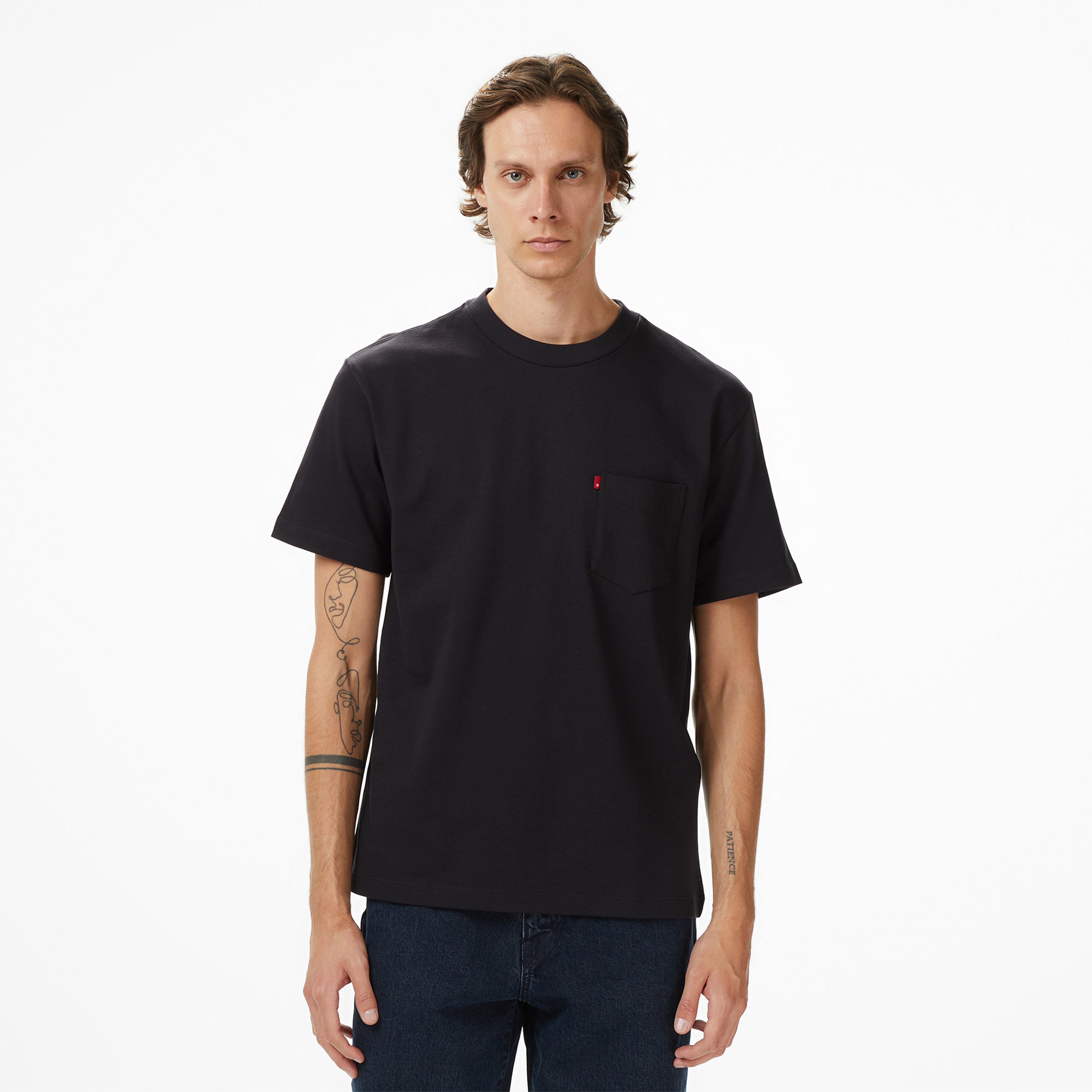 Levi's The Hw Pocket Erkek Siyah T-Shirt