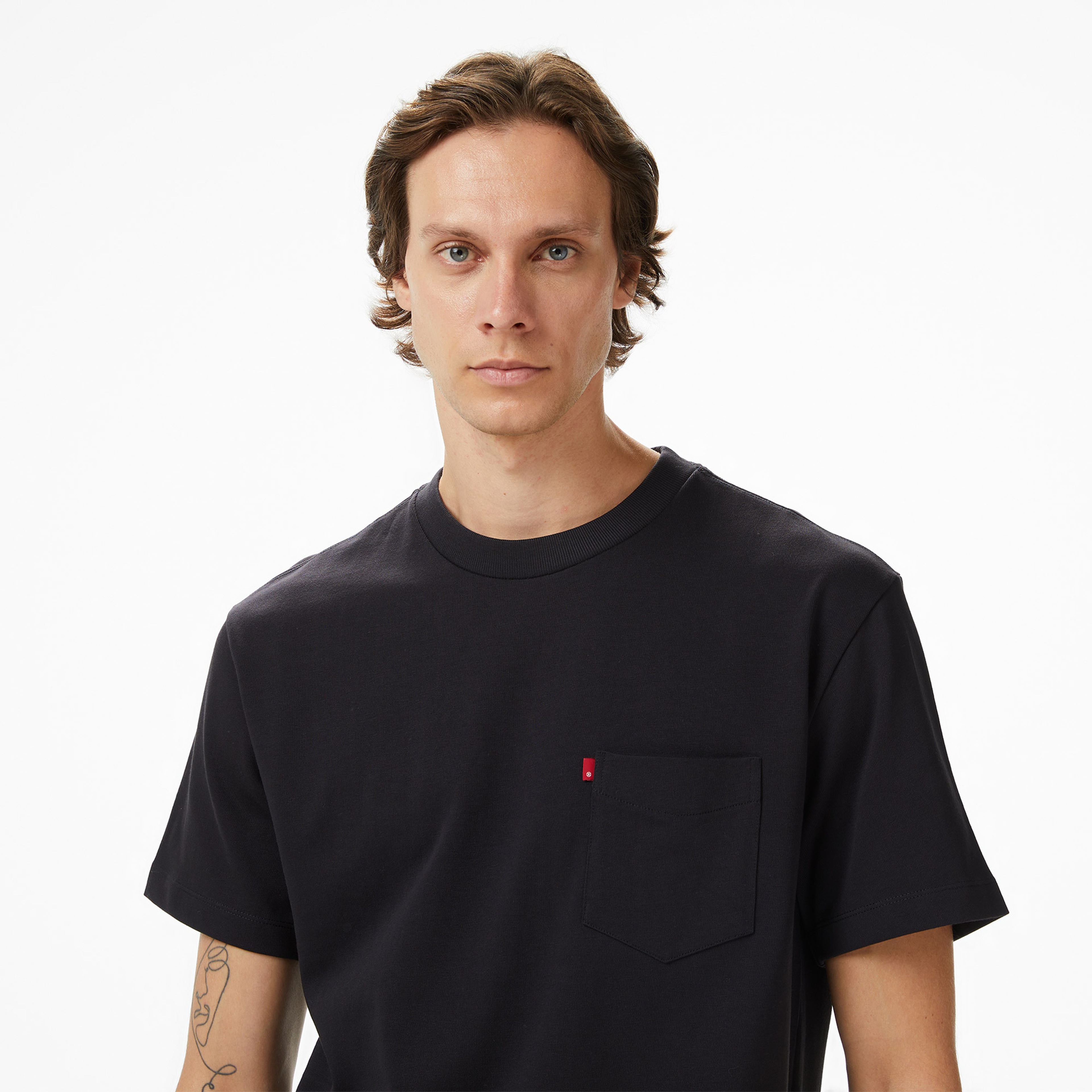 Levi's The Hw Pocket Erkek Siyah T-Shirt