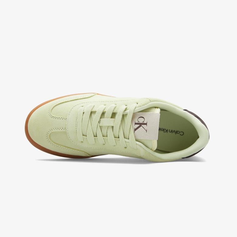 Calvin Klein Classic Cupsole Mix In Kadın Yeşil Sneaker