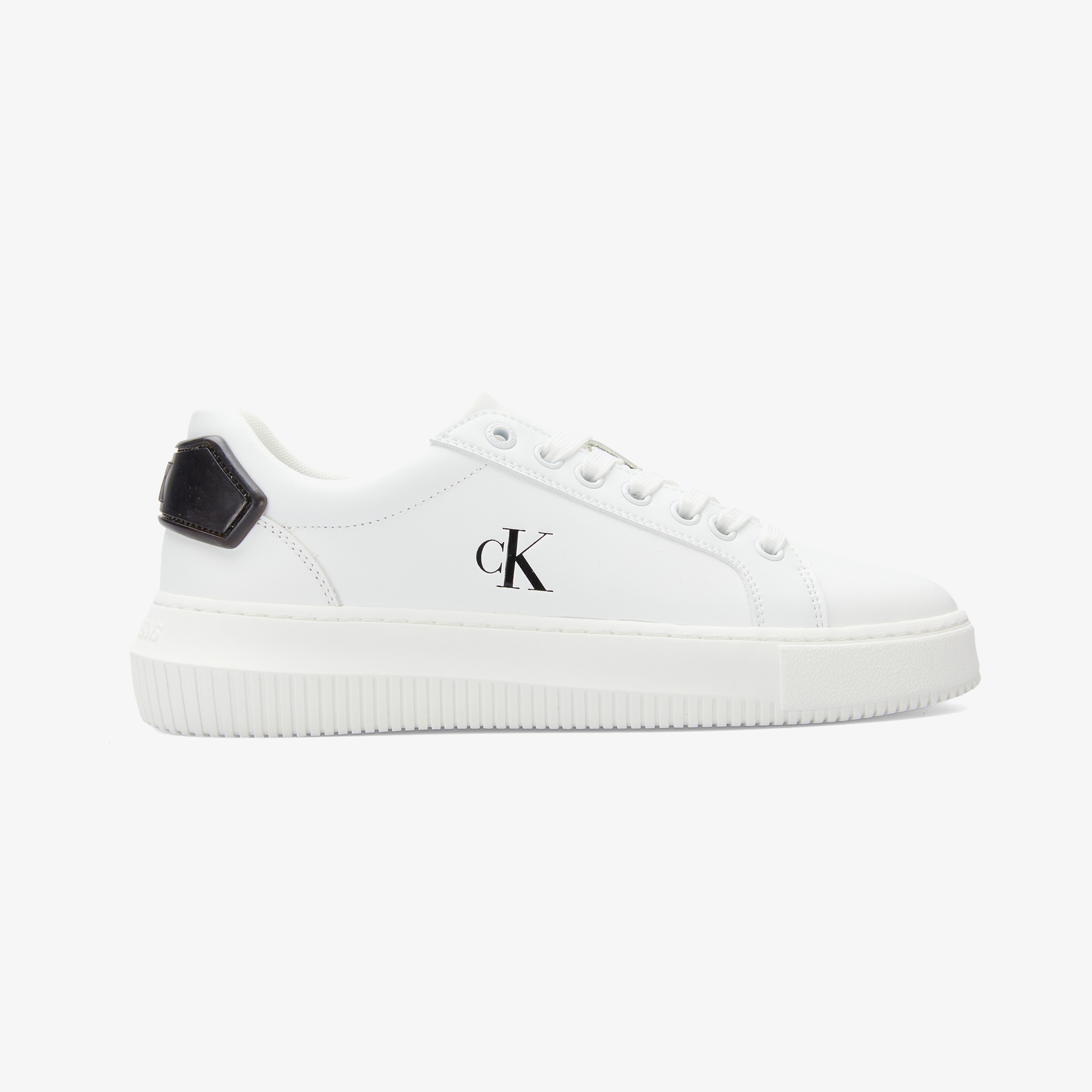 Calvin Klein Chunky Cupsole Patch Kadın Beyaz Sneaker