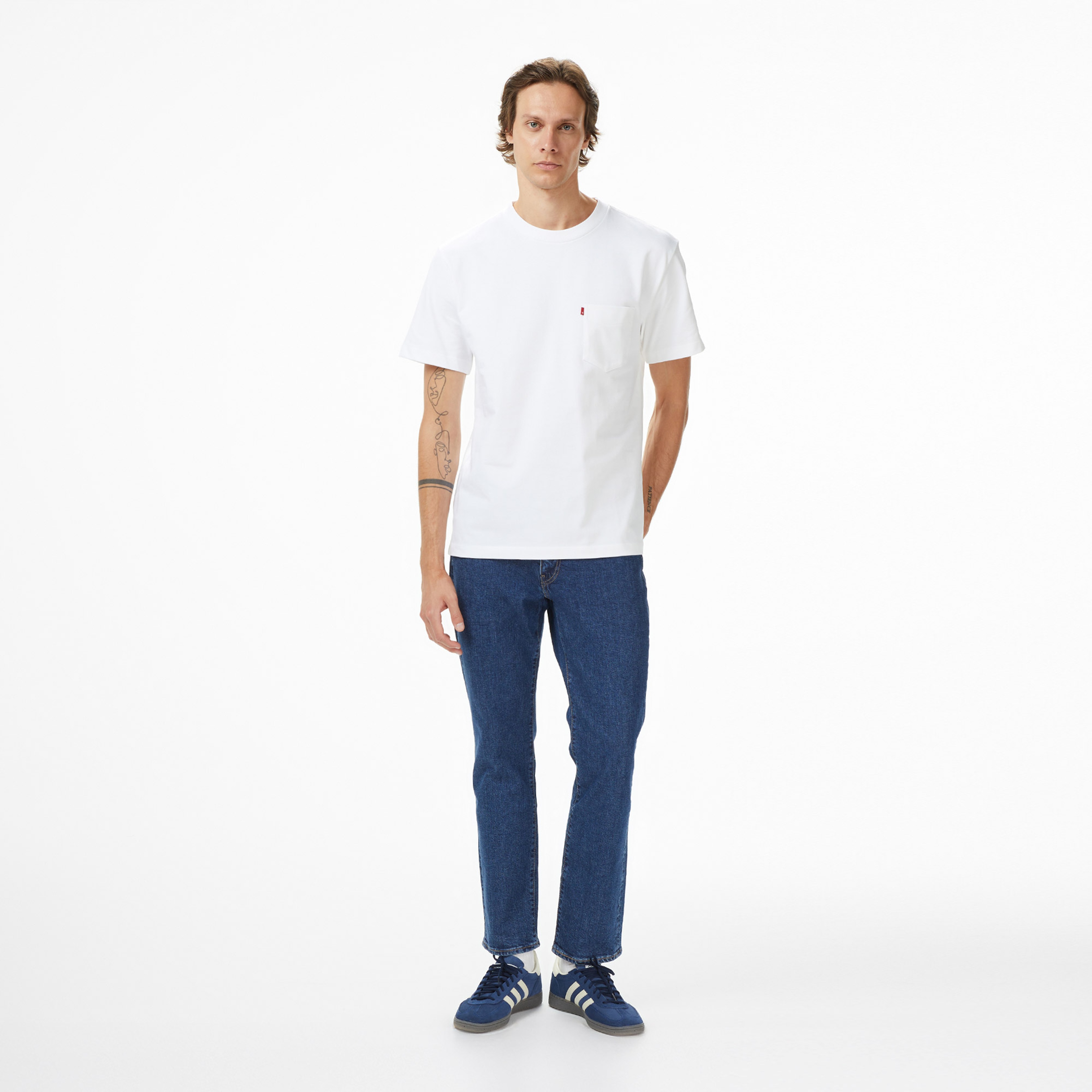 Levi's The Pocket Erkek Beyaz T-Shirt