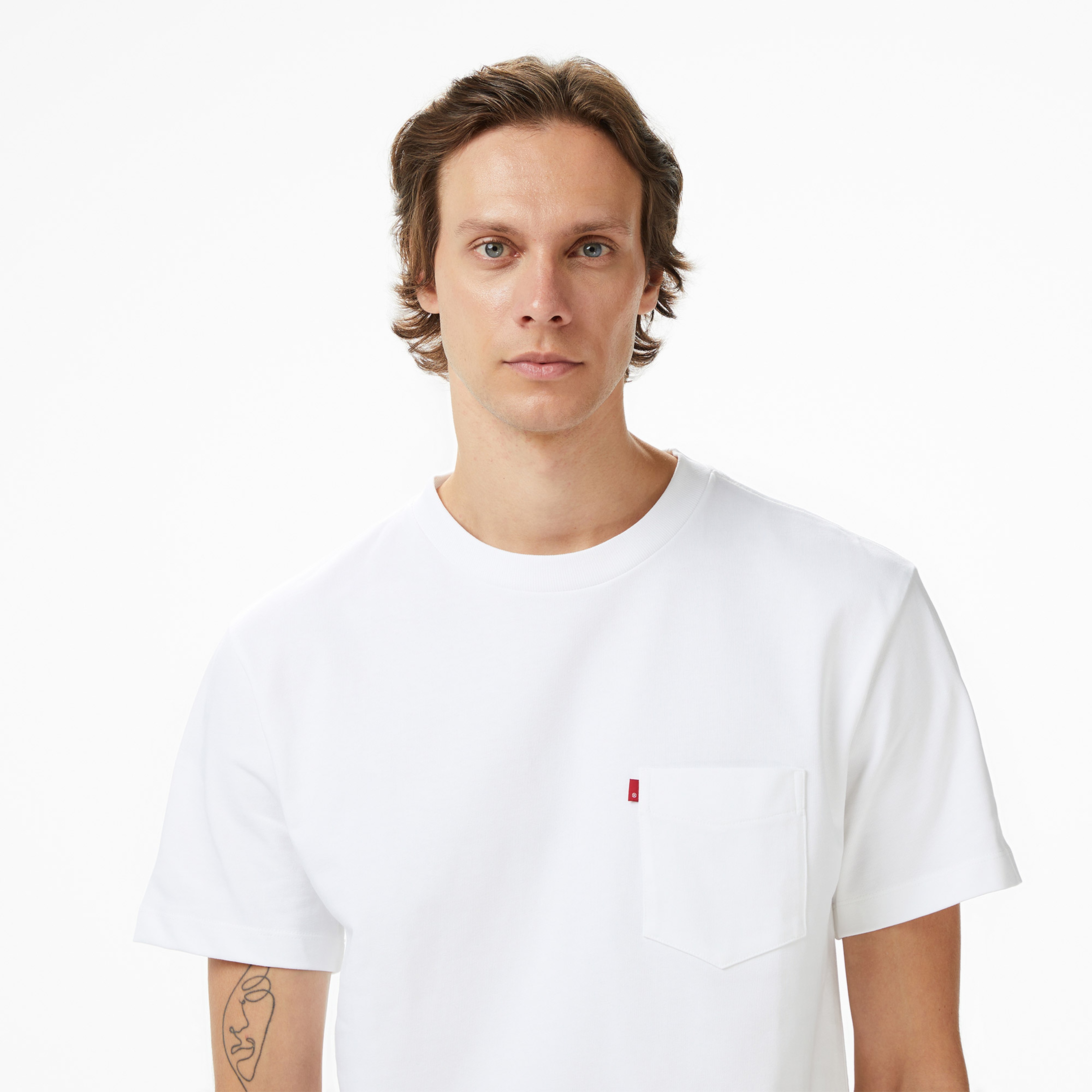 Levi's The Pocket Erkek Beyaz T-Shirt