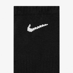 Nike Everyday Cushioned 3'lü Unisex Siyah Çorap