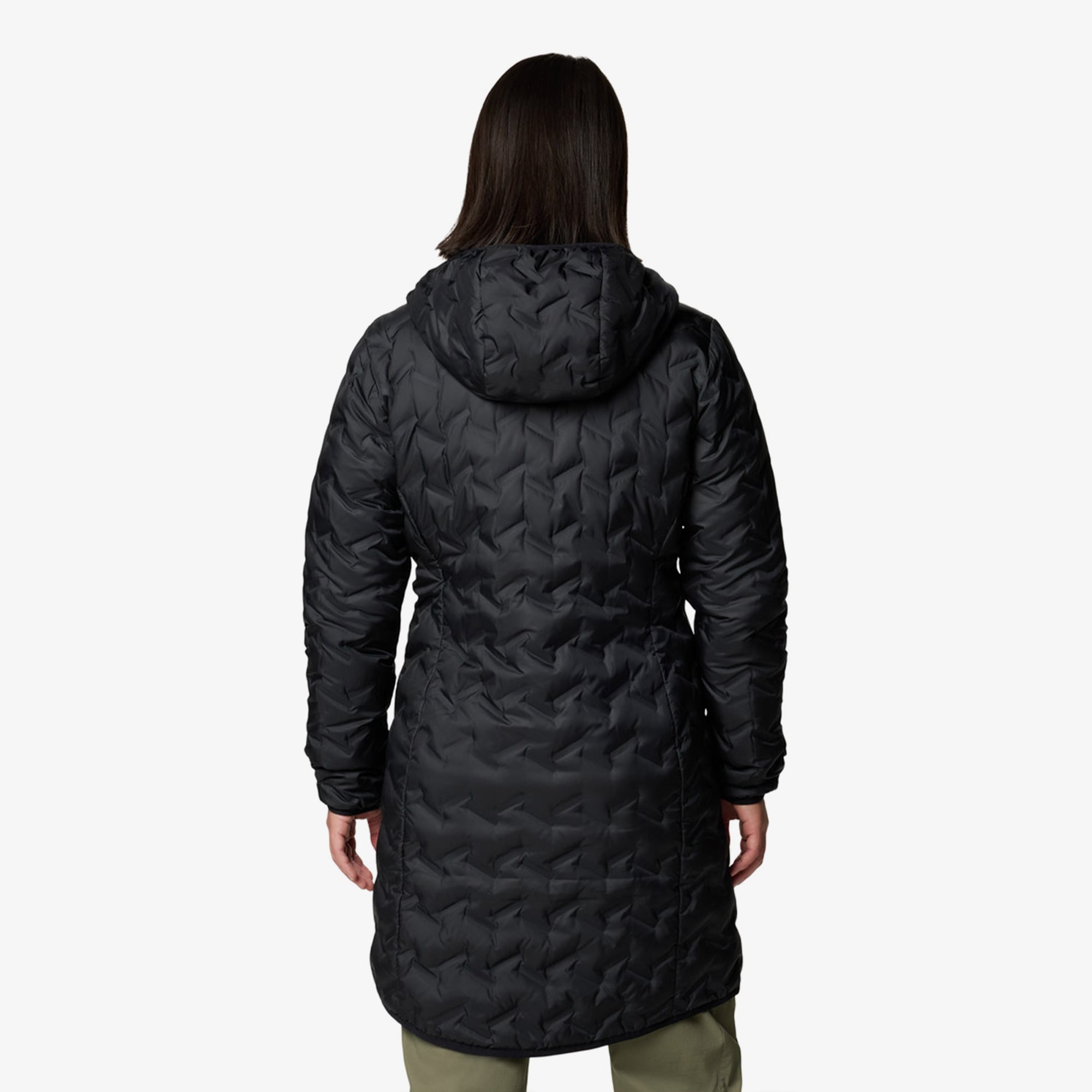 Columbia Delta Ridge II Down Kadın Siyah Mont