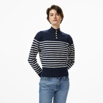 Tommy Hilfiger Jersey Gold Kadın Beyaz Hırka