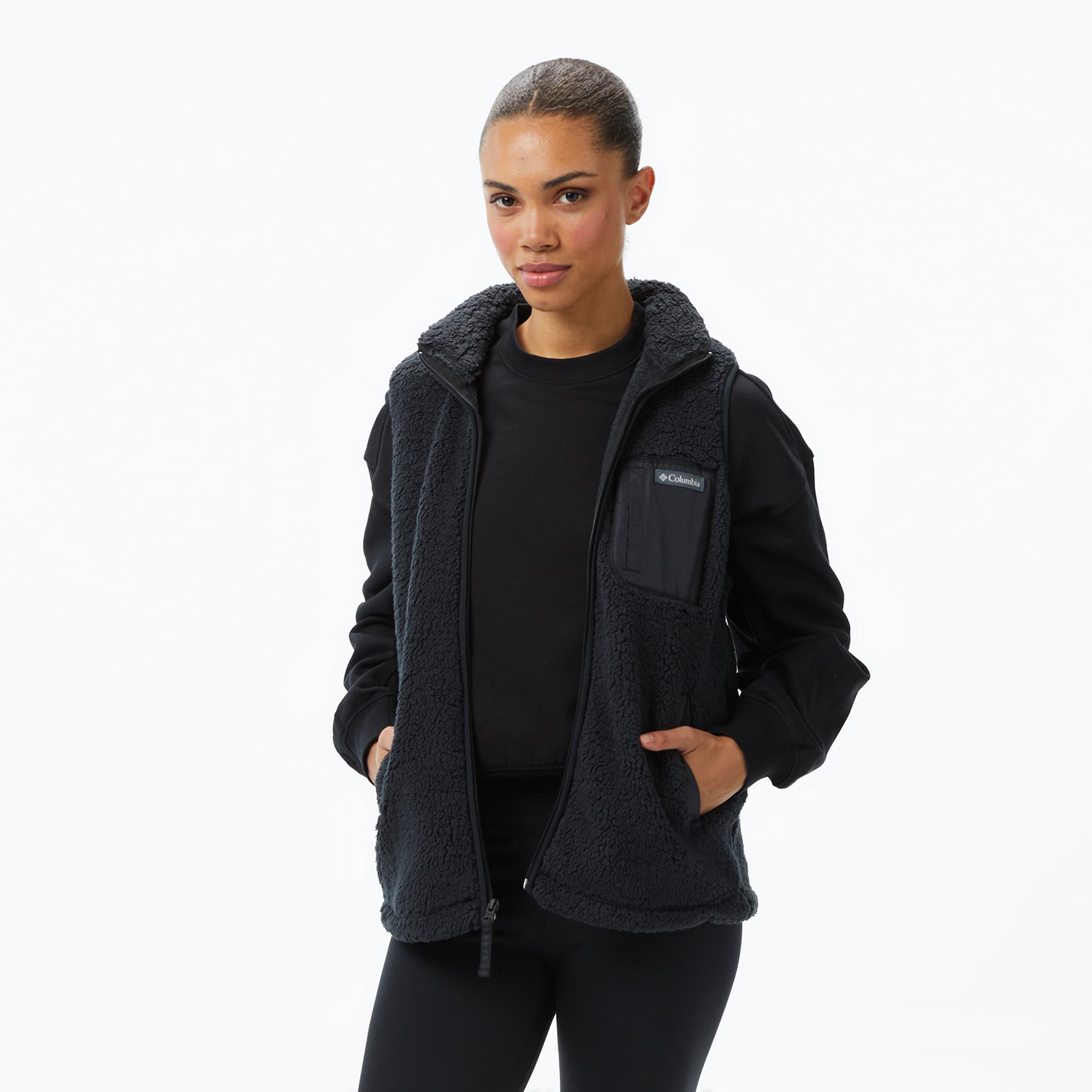 Columbia West Bend Vest II Kadın Siyah Yelek