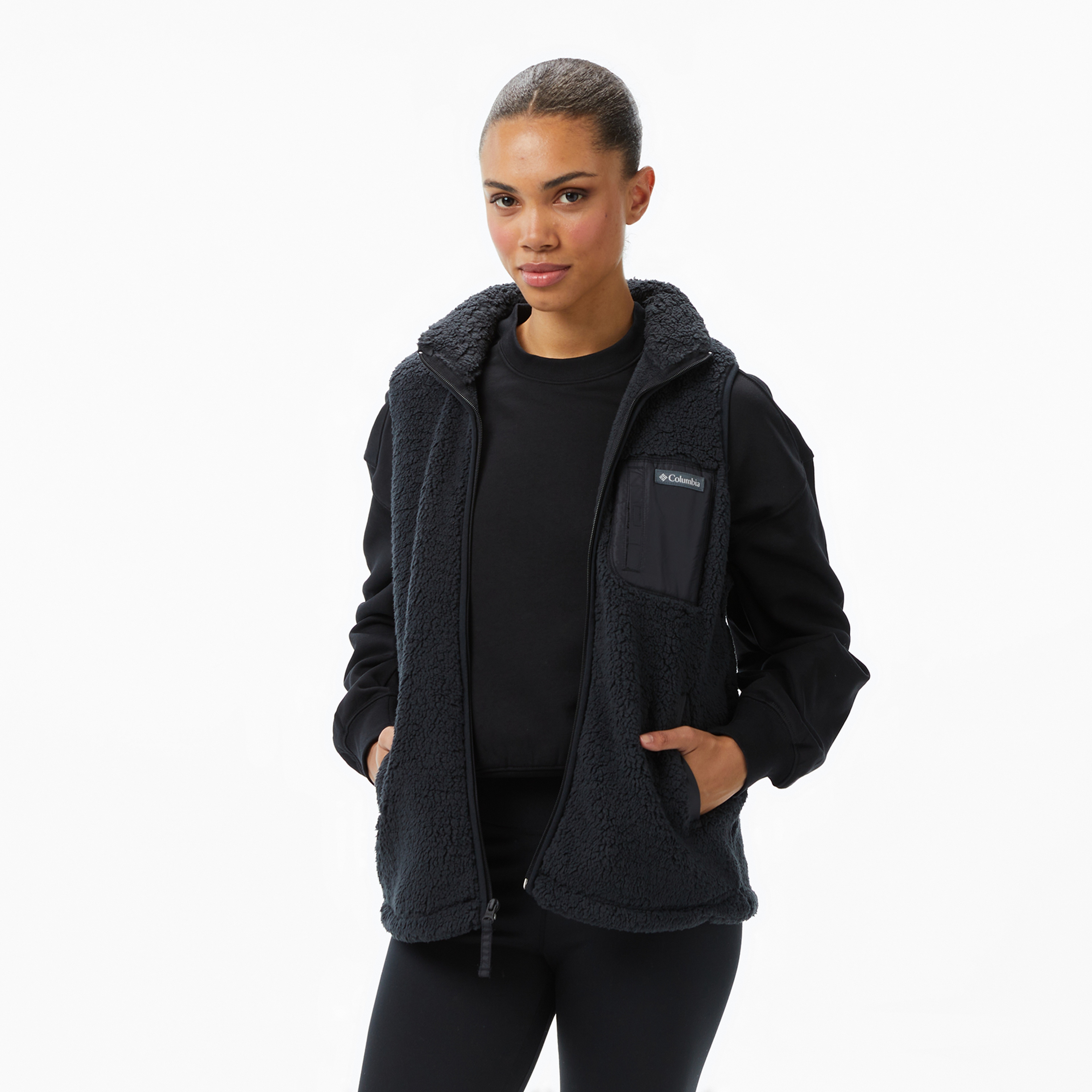 Columbia West Bend Vest II Kadın Siyah Yelek