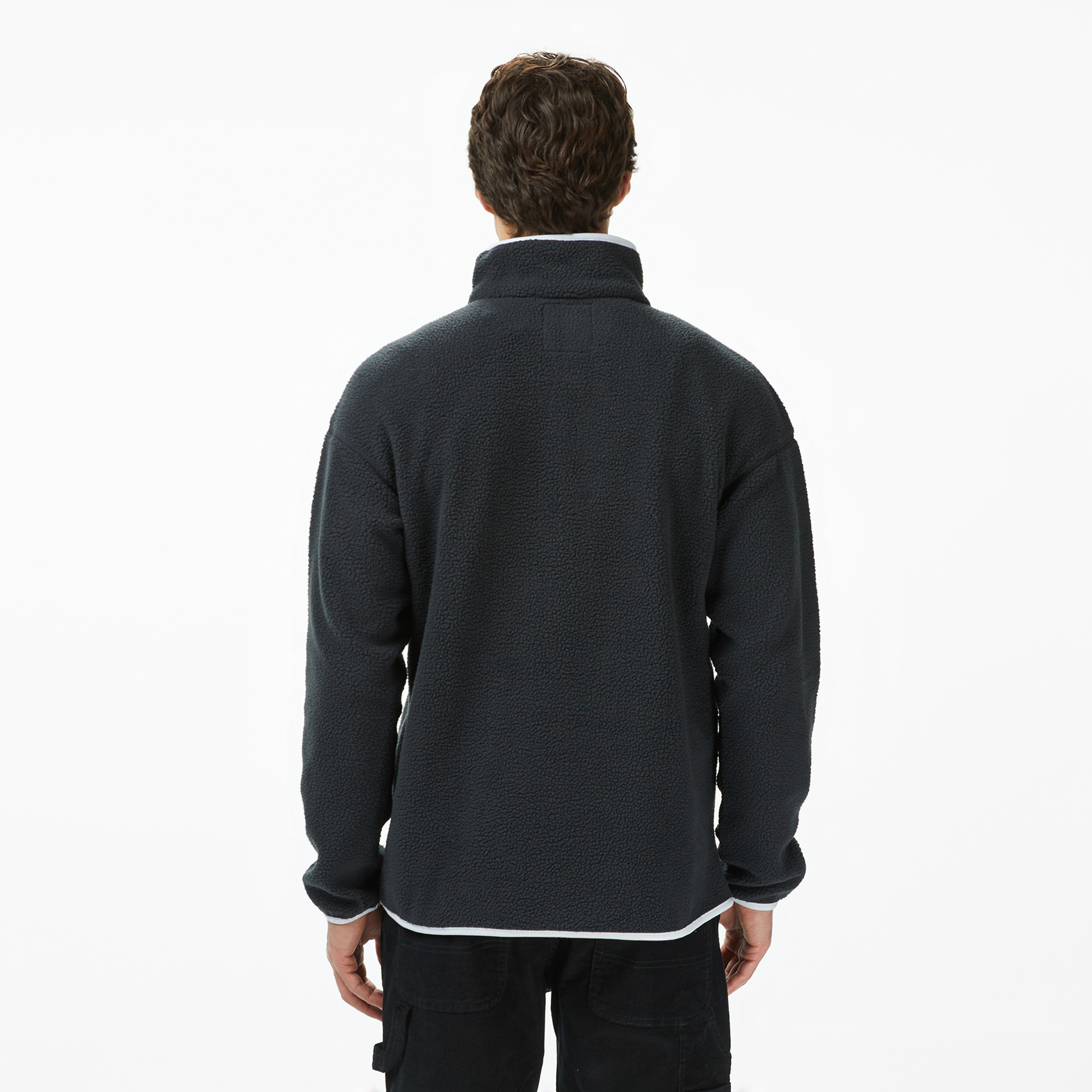 Columbia Helvetia II Half Snap Fleece Erkek Siyah Polar Ceket