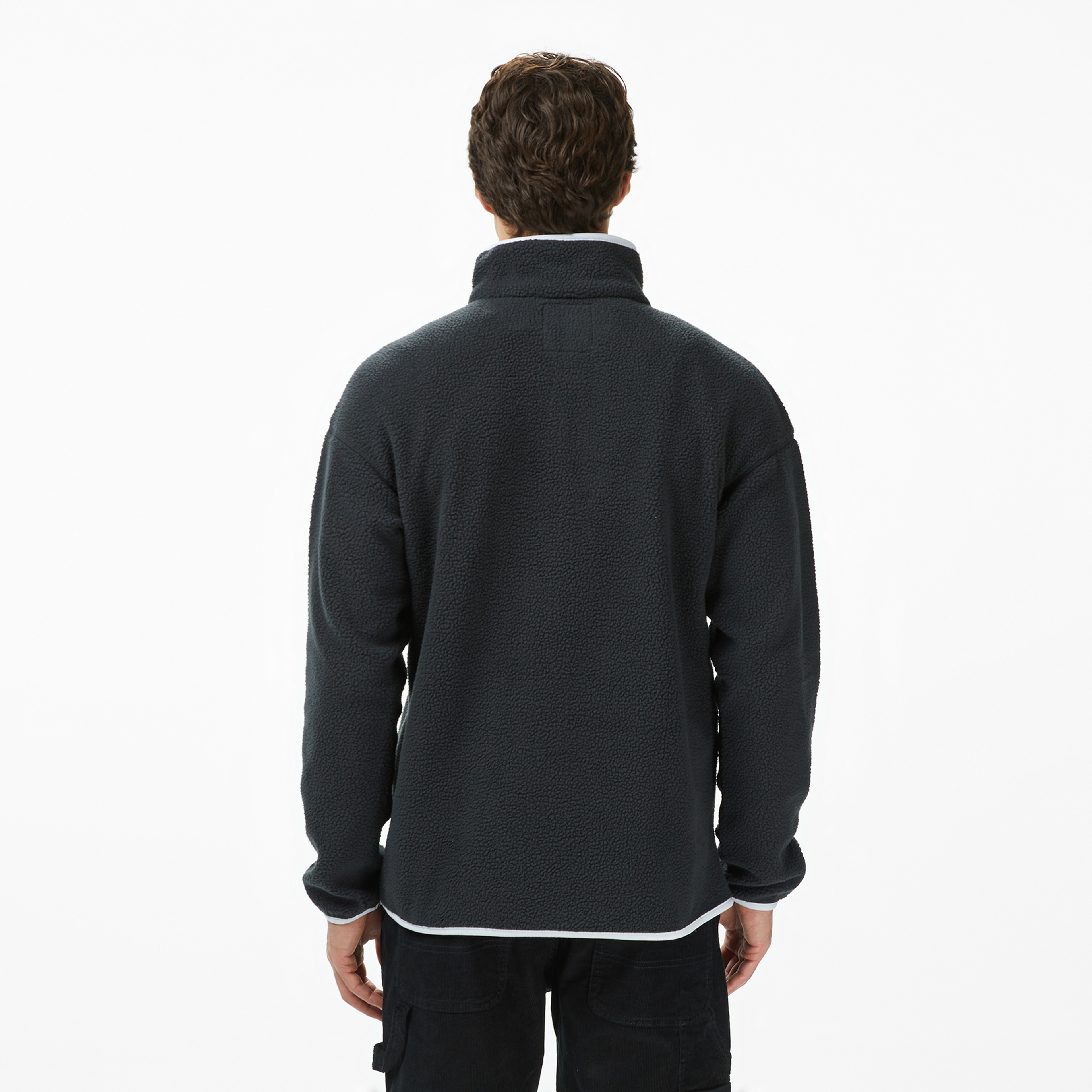 Columbia Helvetia II Half Snap Fleece Erkek Siyah Polar Ceket