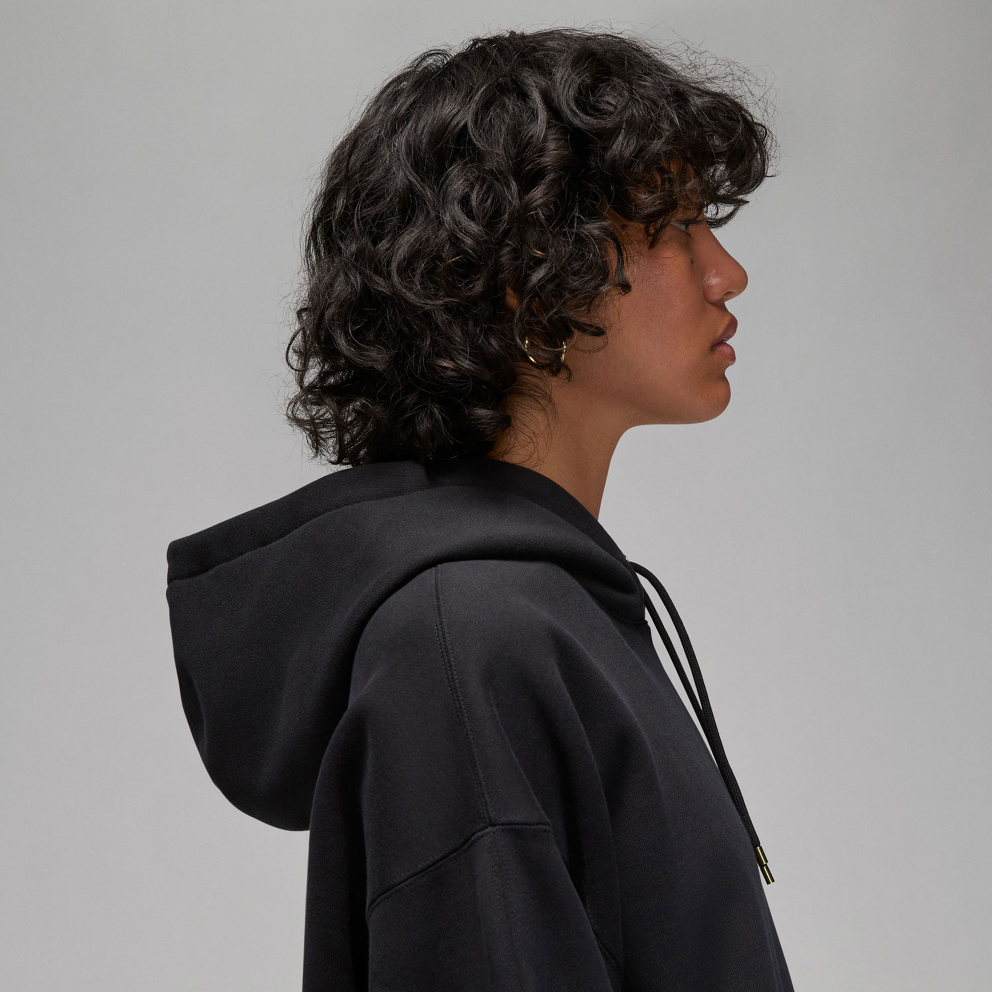 Jordan Flight Fleece Kadın Siyah Sweatshirt