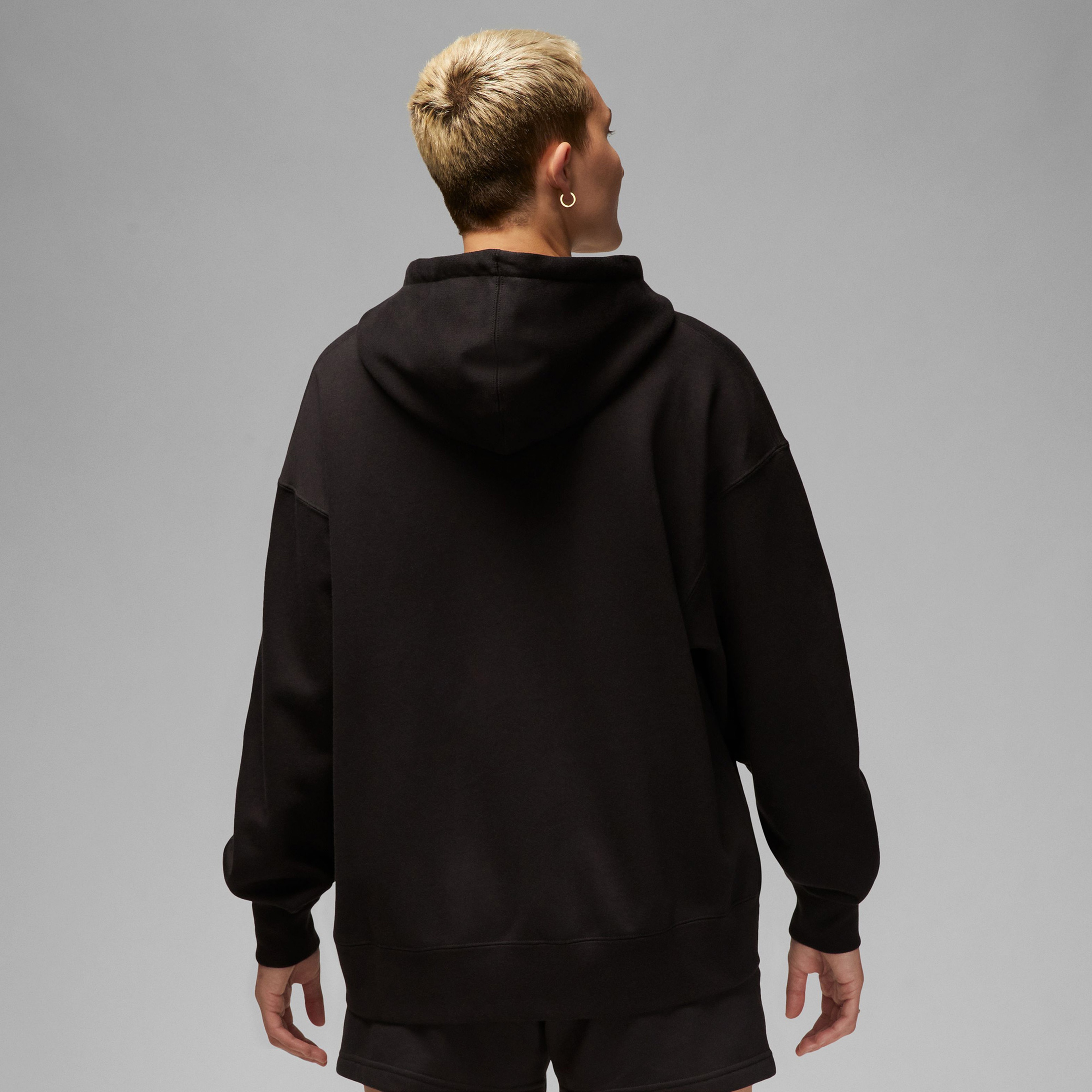 Jordan Flight Kadın Siyah Kapüşonlu Sweatshirt